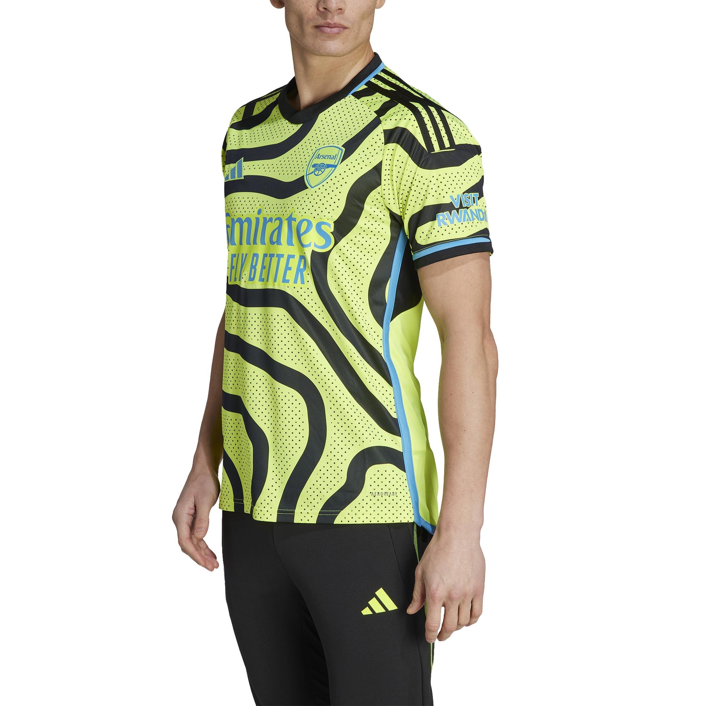 Arsenal 23/24 Away Jersey, Yellow, , large image number 2