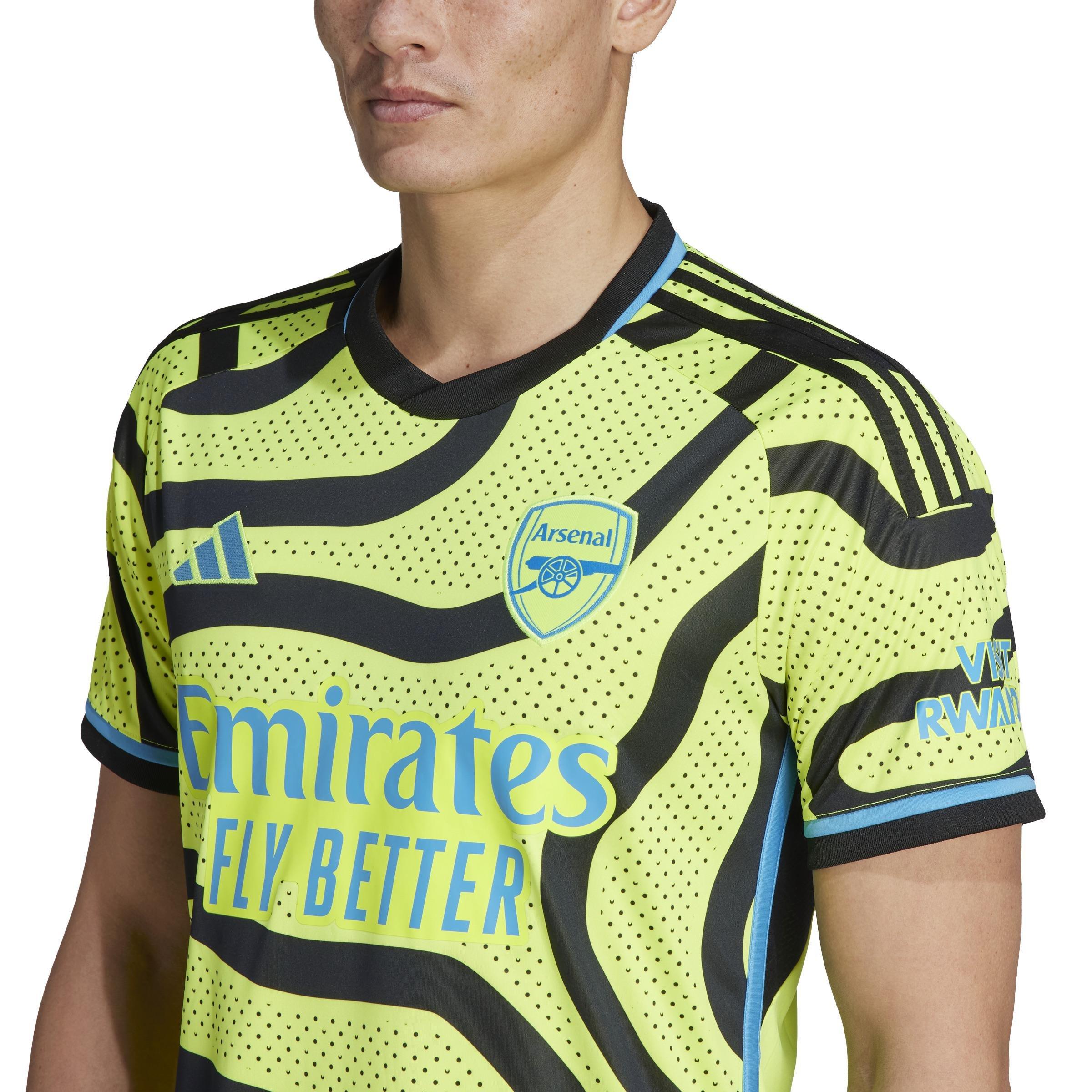 Arsenal 23/24 Away Jersey, Yellow, , large image number 6