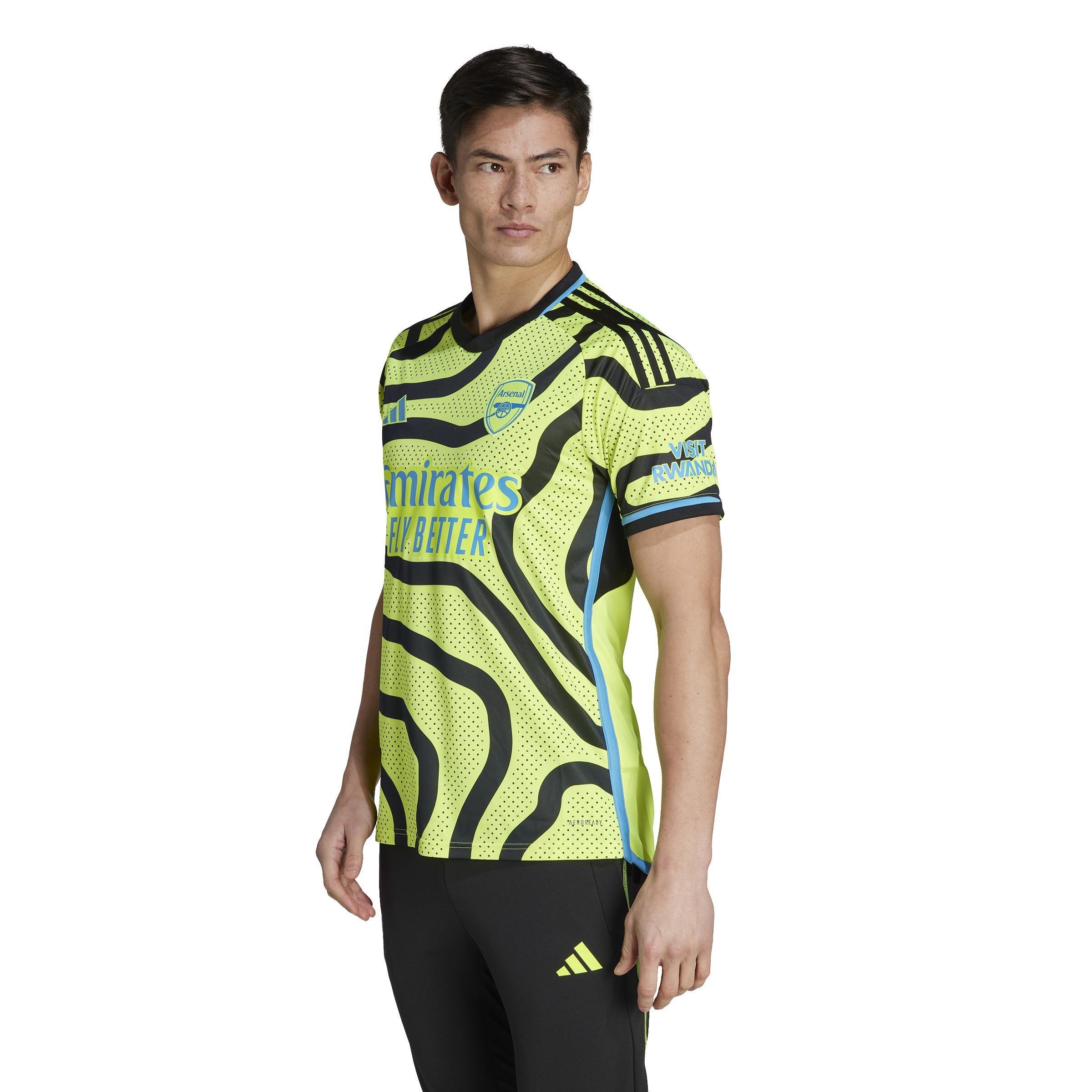 Arsenal 23/24 Away Jersey, Yellow, , large image number 7