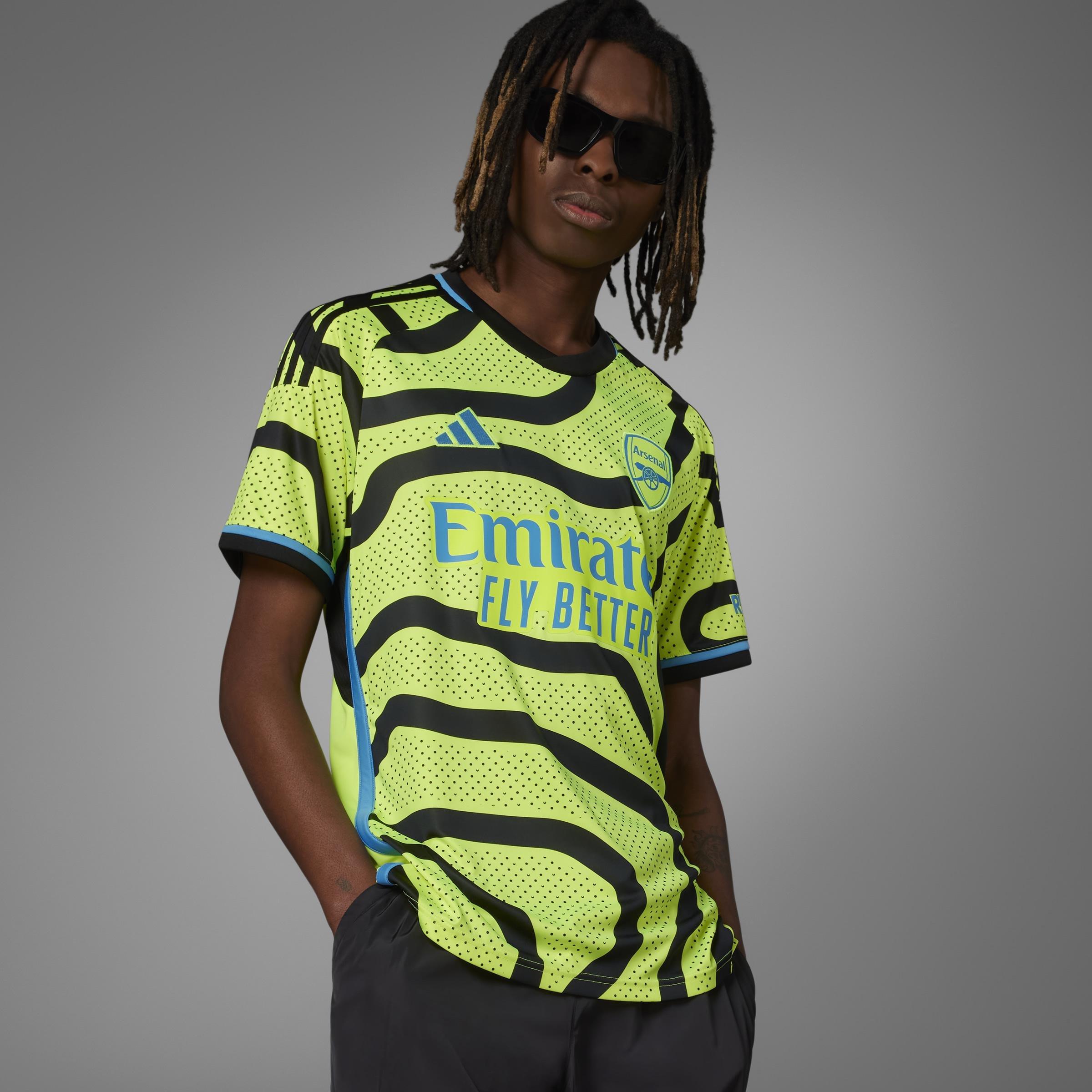 Arsenal 23/24 Away Jersey, Yellow, , large image number 14
