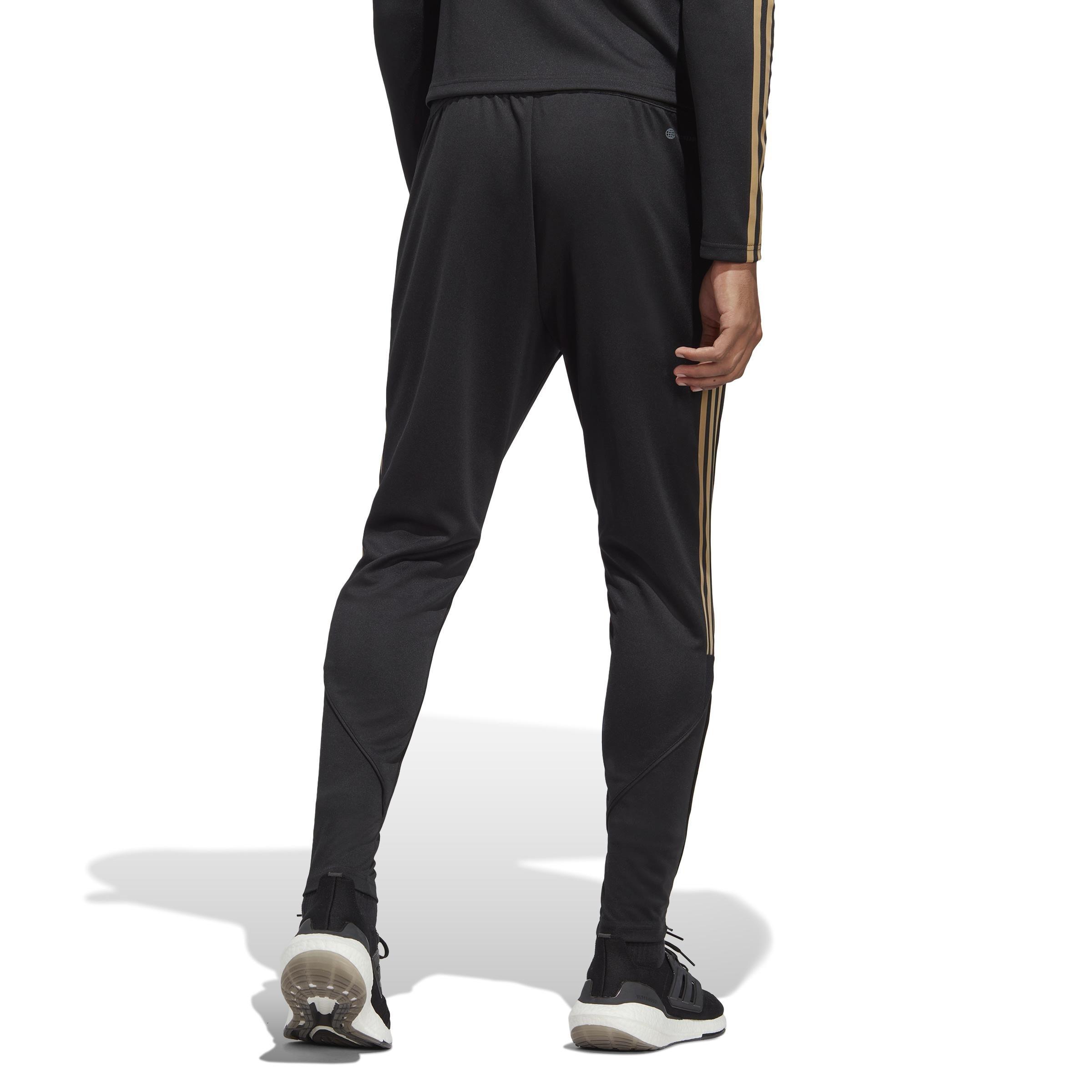 Tiro Reflective Tracksuit Bottoms, Black, A901_ONE, large image number 2