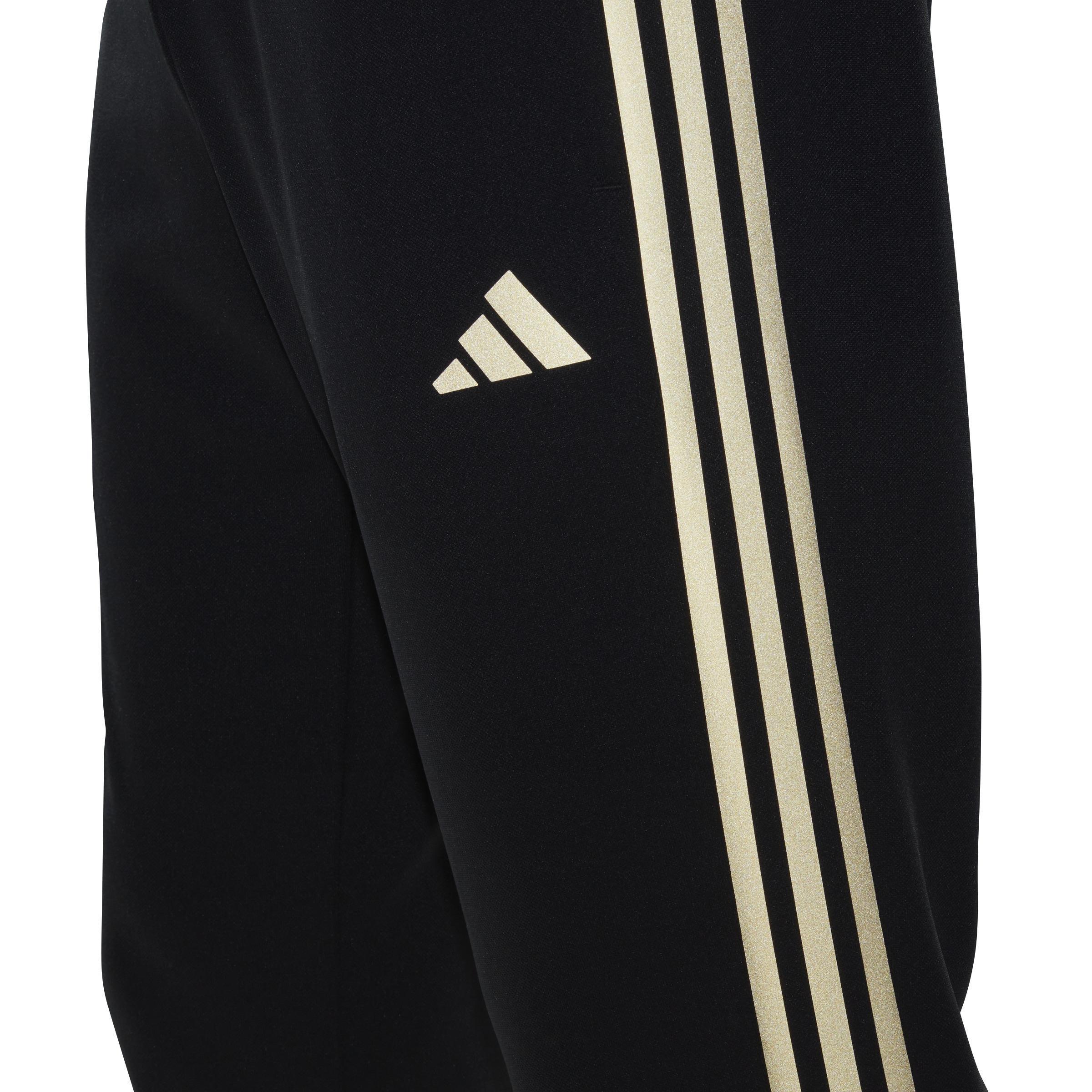 Tiro Reflective Tracksuit Bottoms, Black, A901_ONE, large image number 3