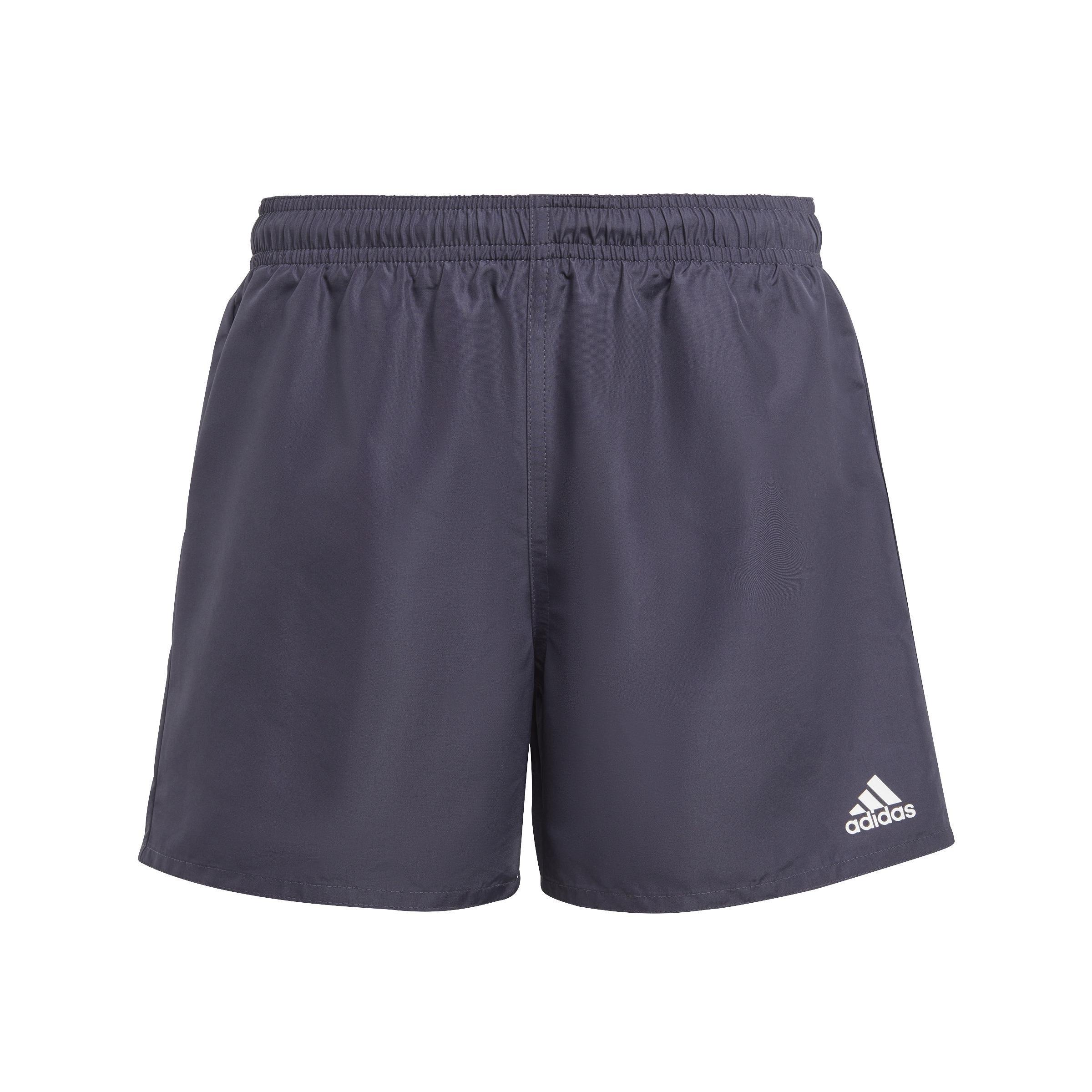 Kids Classic Badge Of Sport Swim Shorts, Blue, , large image number 0