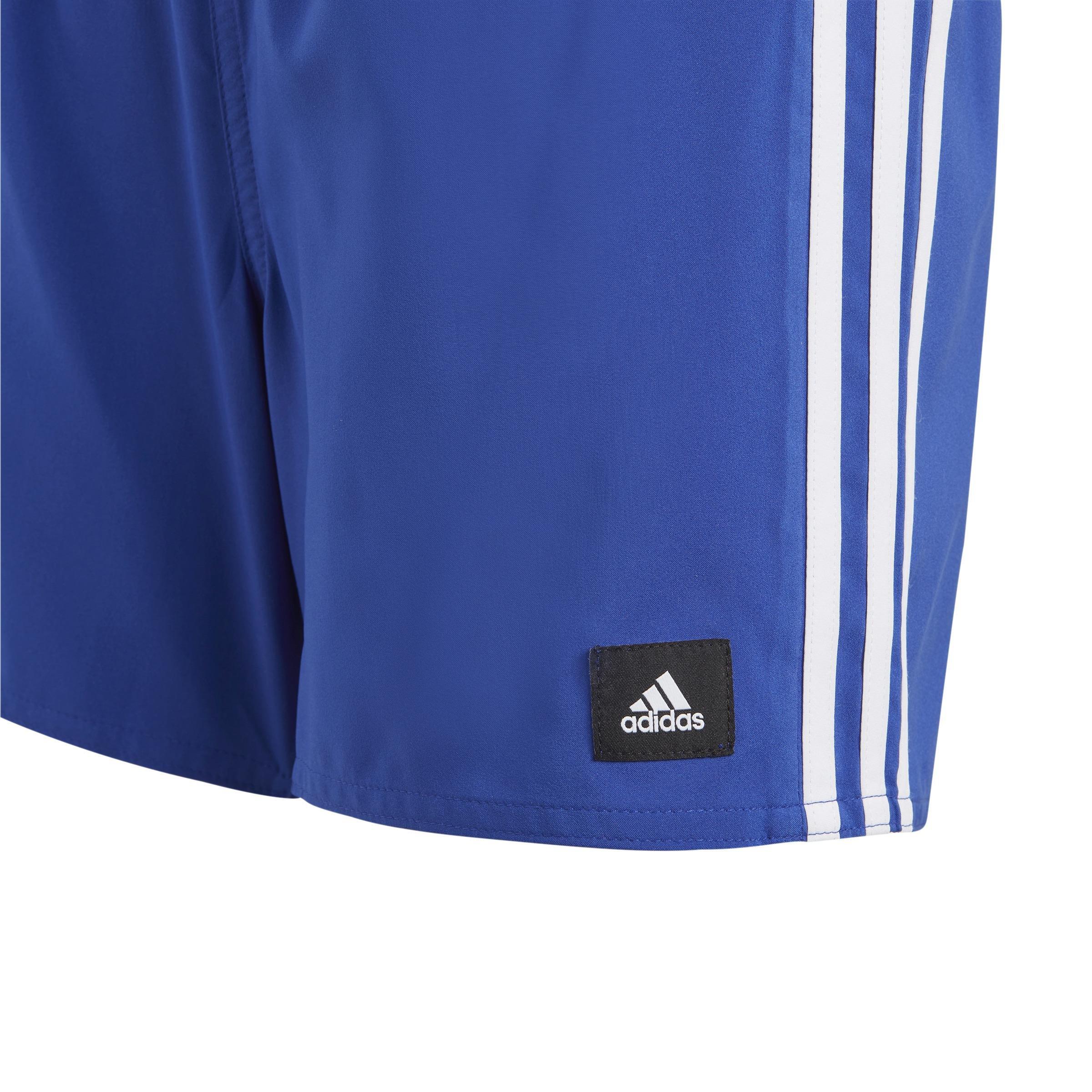 Kids 3-Stripes Swim Shorts, Blue, , large image number 2