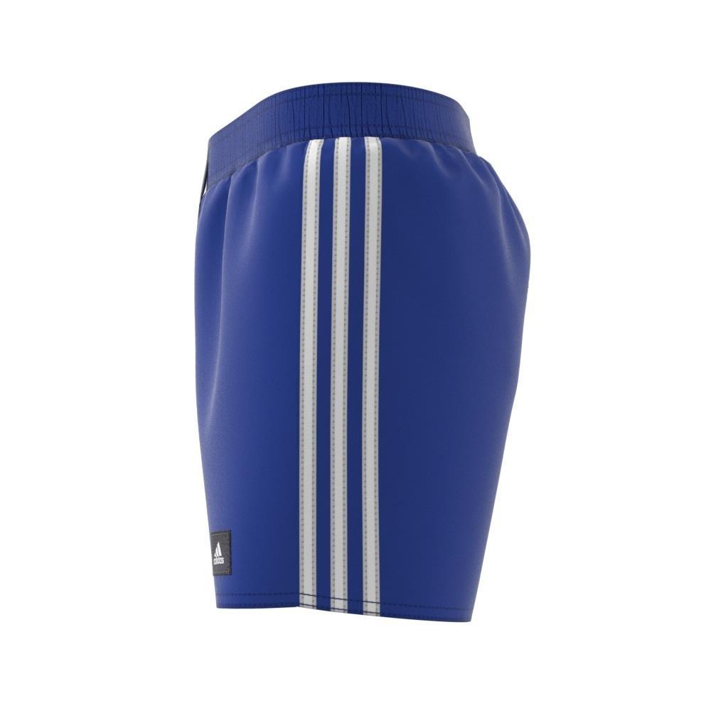 Kids 3-Stripes Swim Shorts, Blue, , large image number 6
