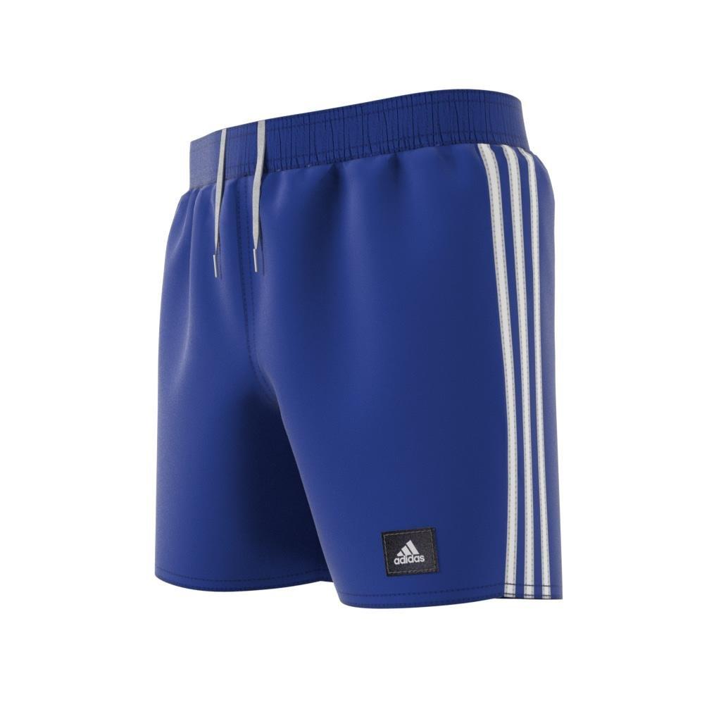 Kids 3-Stripes Swim Shorts, Blue, , large image number 7