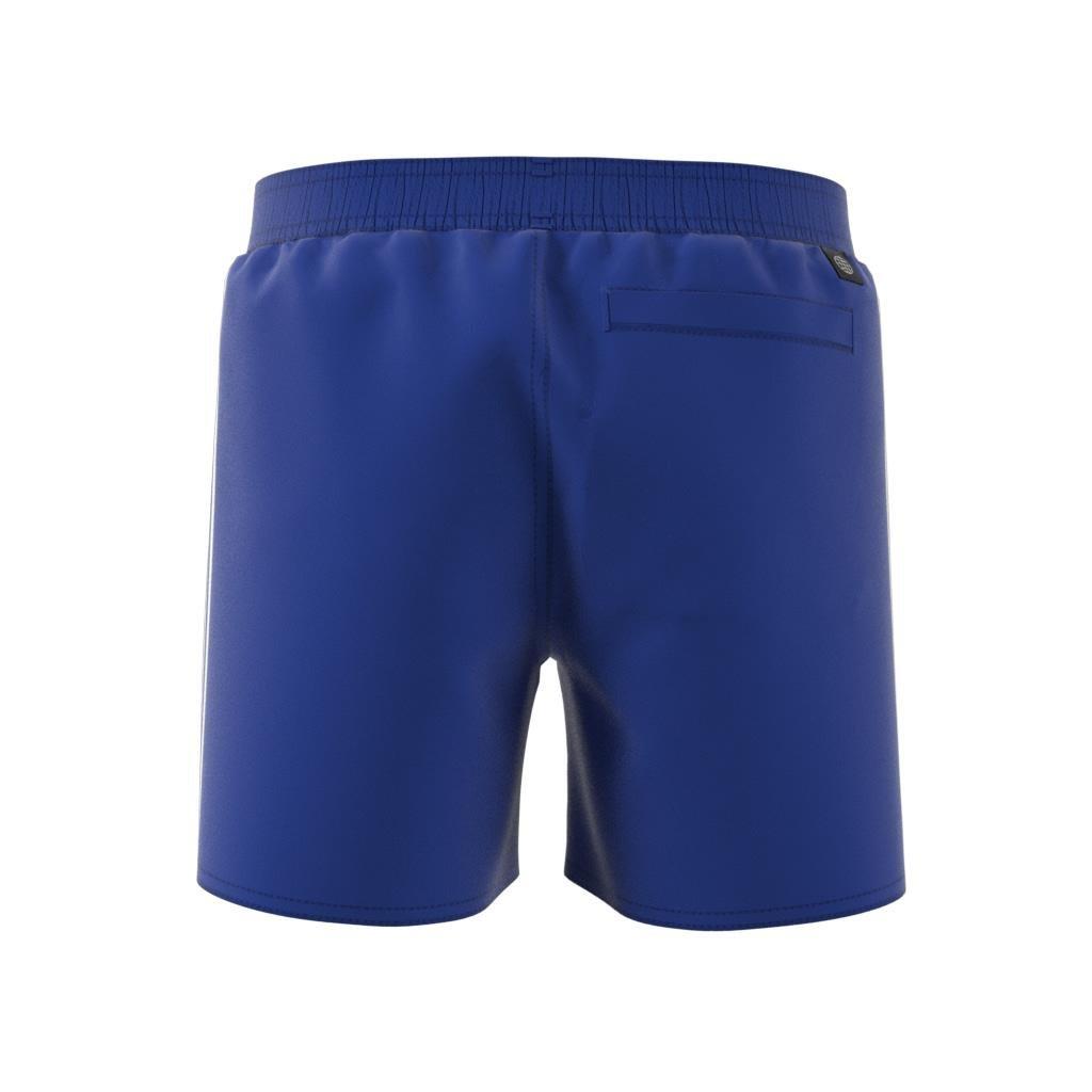 Kids 3-Stripes Swim Shorts, Blue, , large image number 13