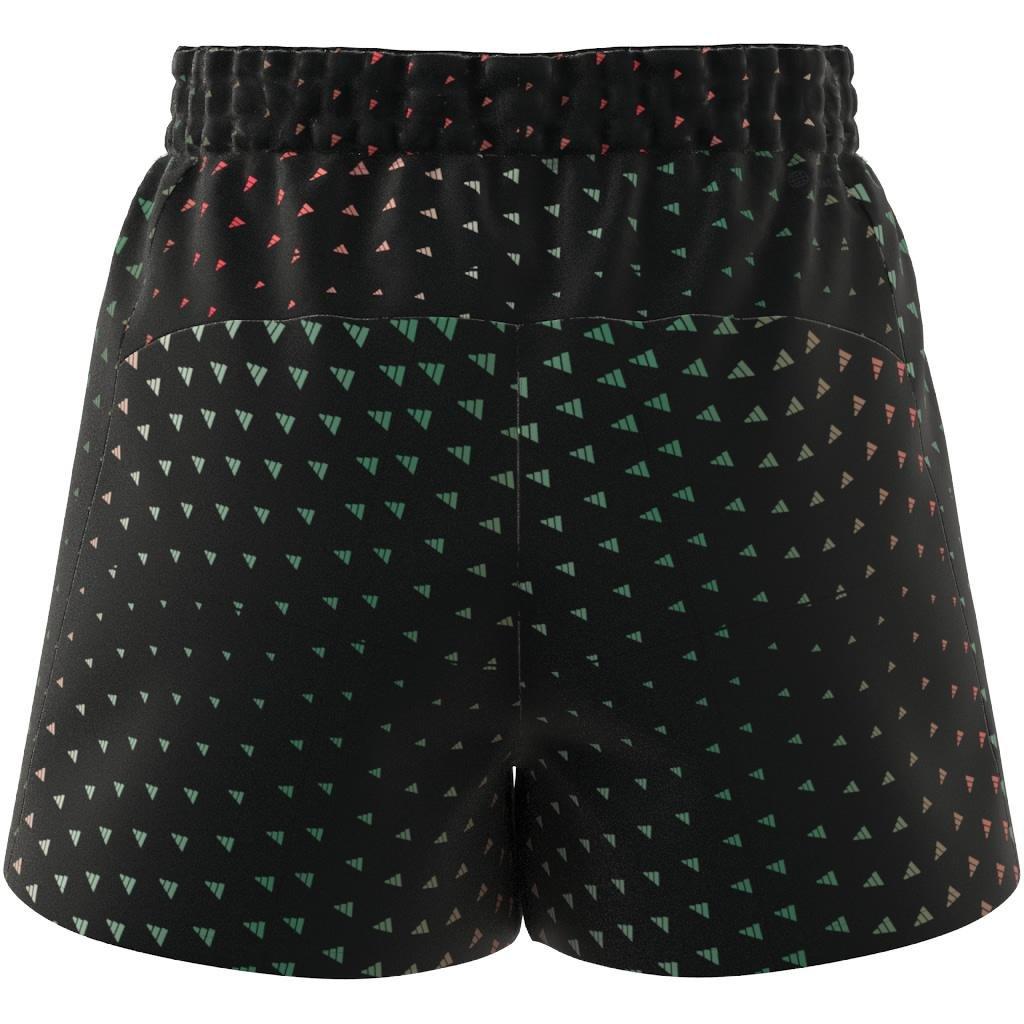 Brand Love Woven Pacer Shorts, Black, , large image number 0
