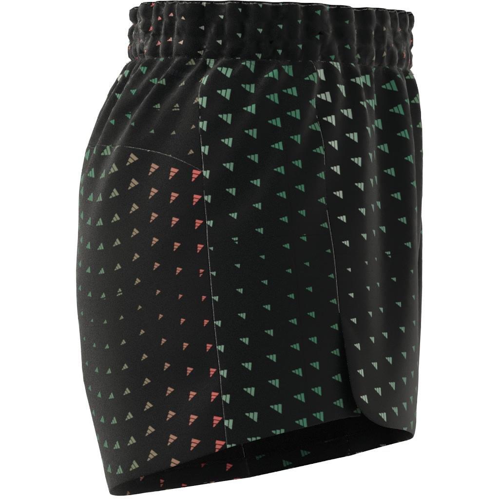Brand Love Woven Pacer Shorts, Black, , large image number 1