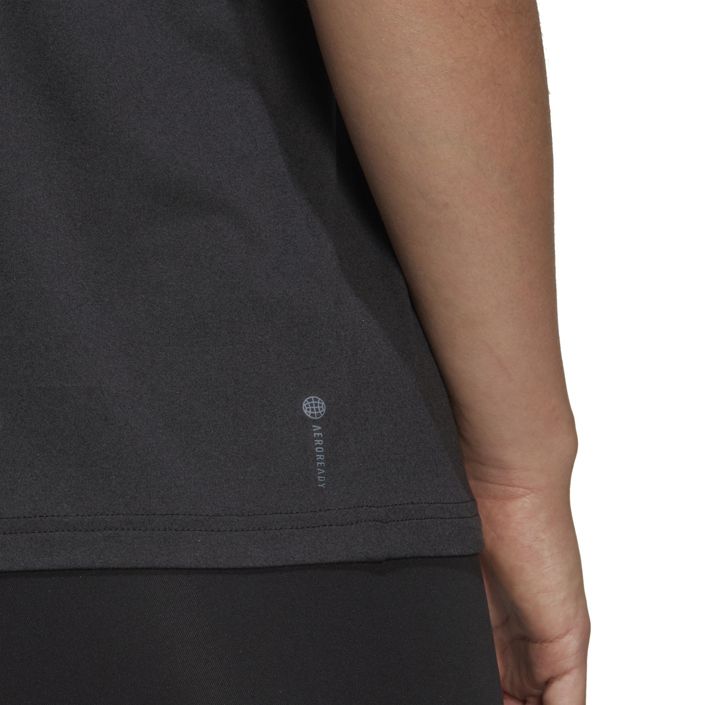 Aeroready Train Essentials 3 Bar Logo Tank Top, Black, A901_ONE, large image number 5