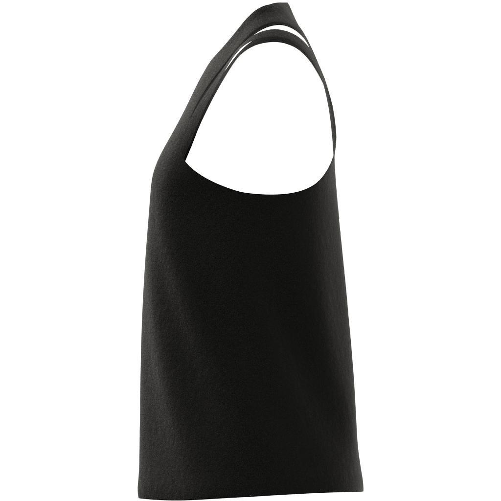 Aeroready Train Essentials 3 Bar Logo Tank Top, Black, A901_ONE, large image number 9