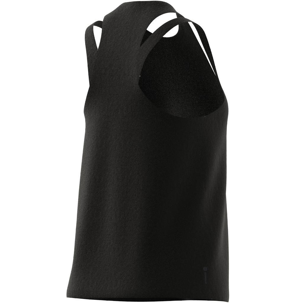 Aeroready Train Essentials 3 Bar Logo Tank Top, Black, A901_ONE, large image number 13