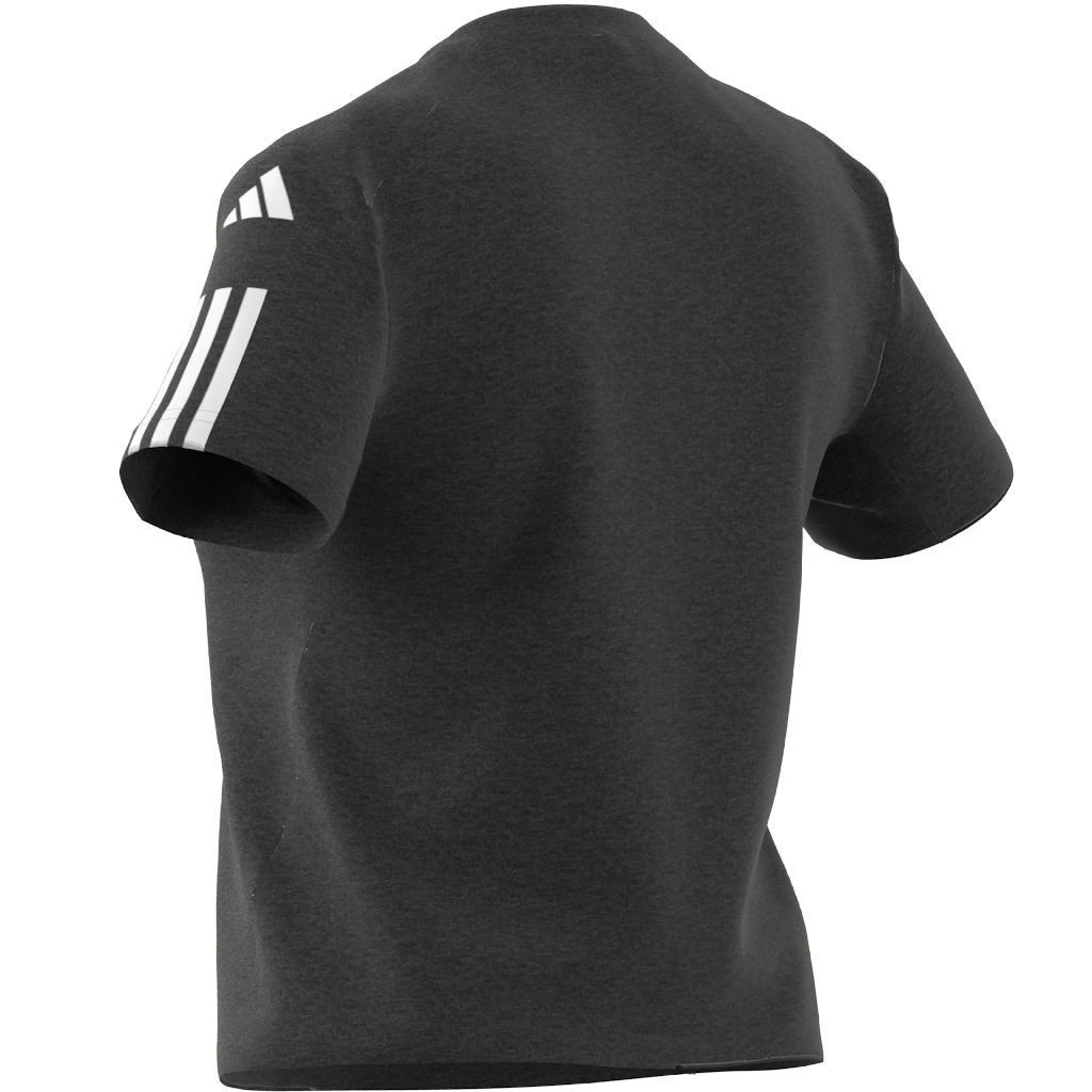 Train Essentials Train Cotton 3-Stripes Crop T-Shirt, Grey, A901_ONE, large image number 12