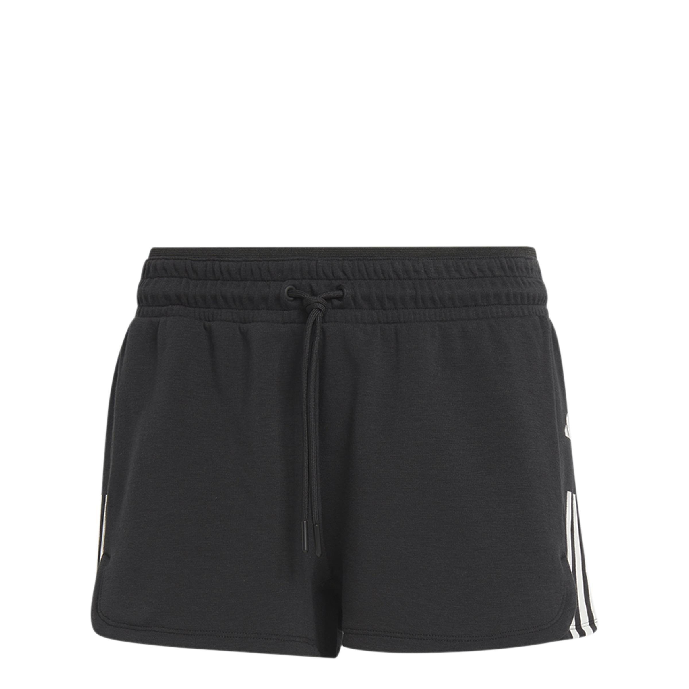 Train Essentials Cotton 3-Stripes Pacer Shorts, Black, A901_ONE, large image number 0