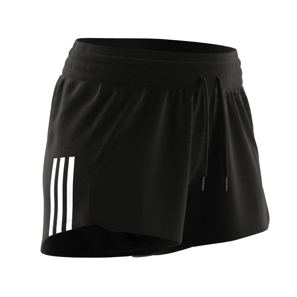 Train Essentials Cotton 3-Stripes Pacer Shorts, Black, , large image number 9