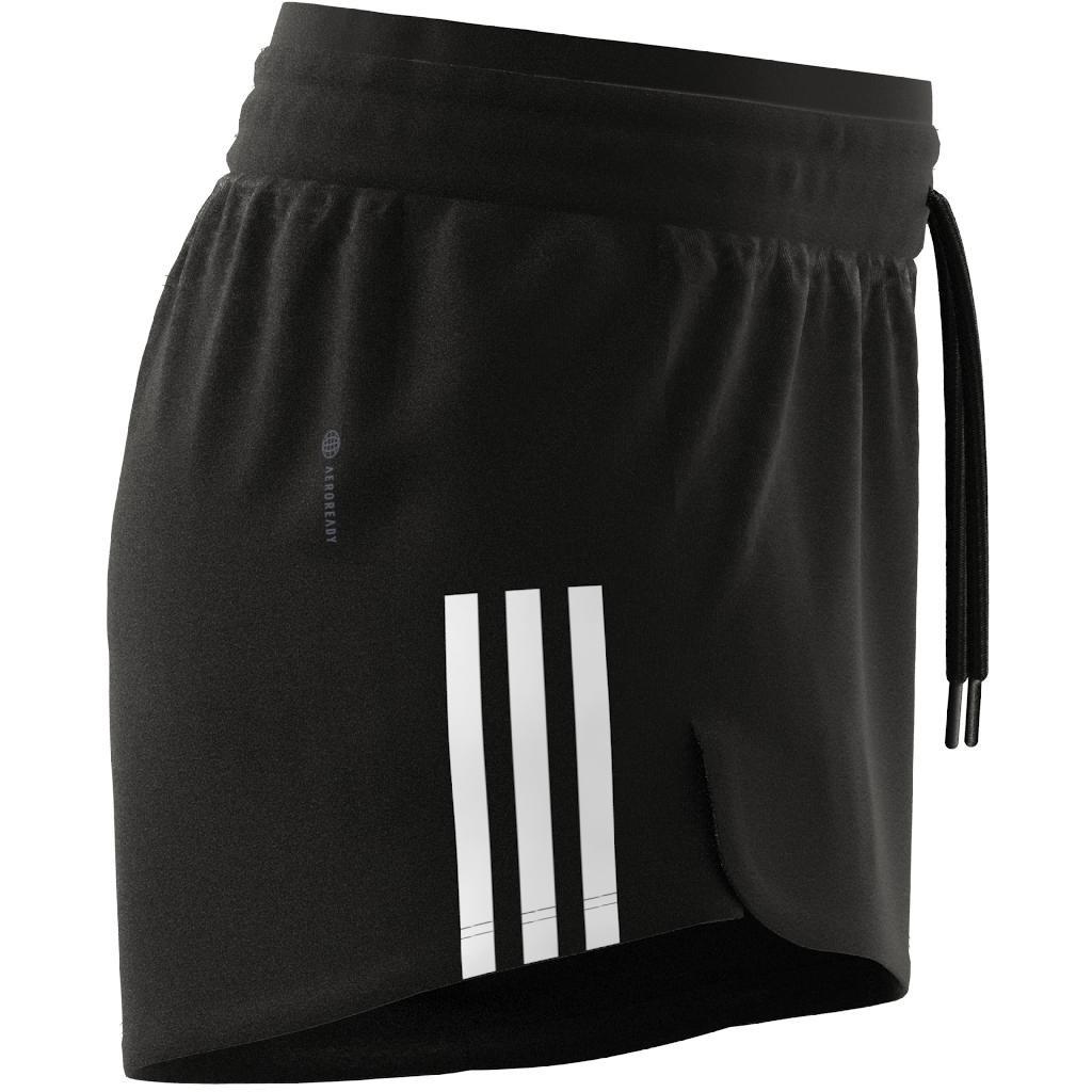 Train Essentials Cotton 3-Stripes Pacer Shorts, Black, , large image number 10
