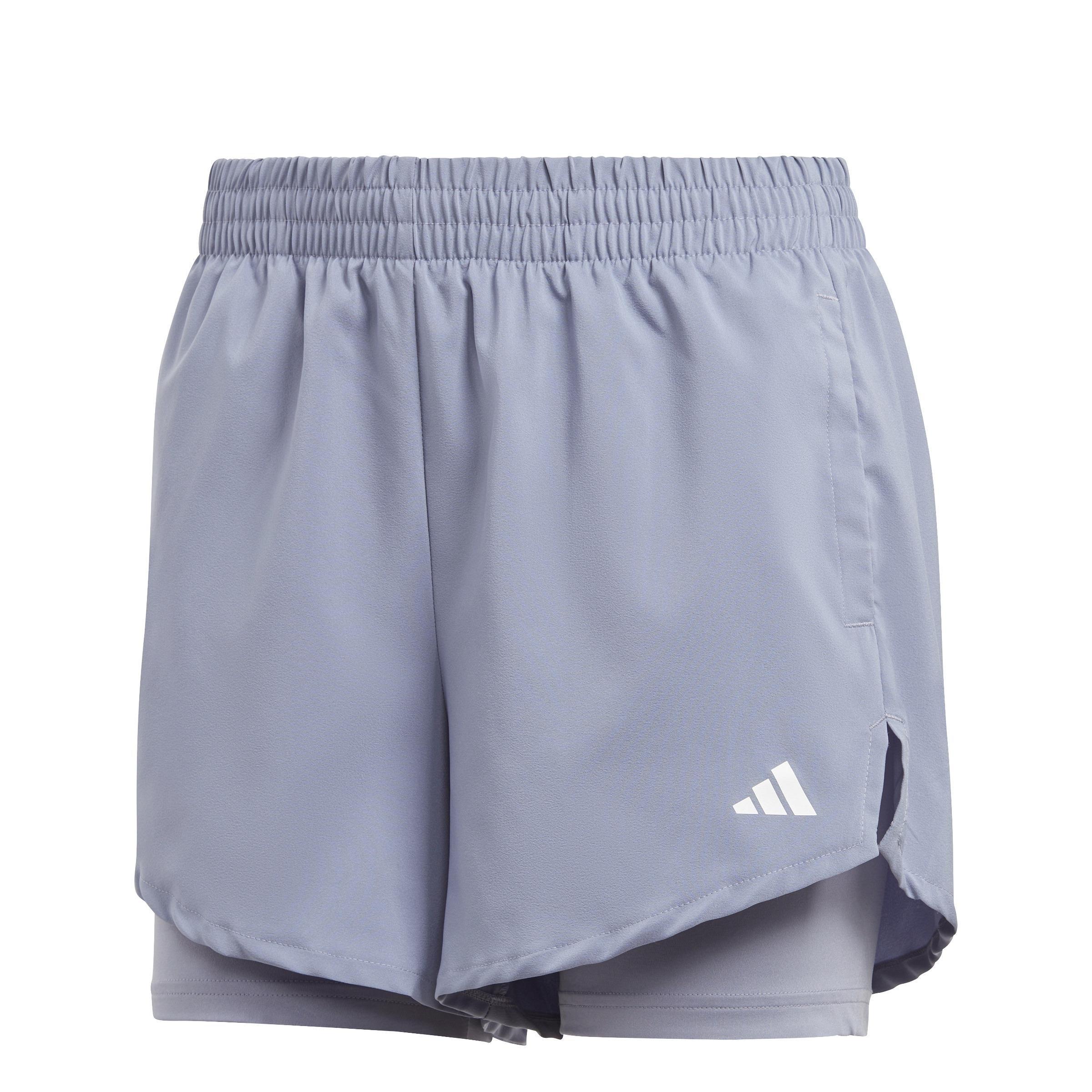 AEROREADY Made for Training Minimal Two-in-One Shorts, Purple, A901_ONE, large image number 1