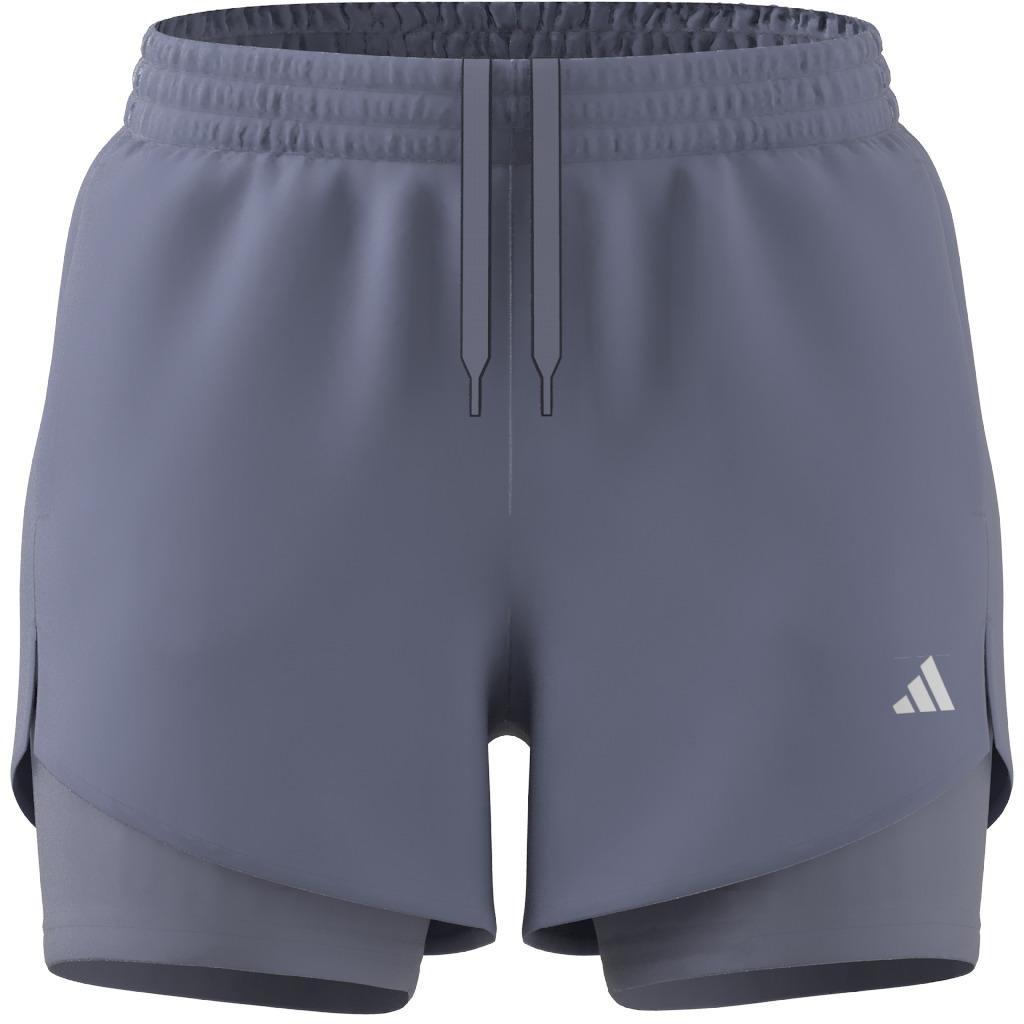 AEROREADY Made for Training Minimal Two-in-One Shorts, Purple, A901_ONE, large image number 7