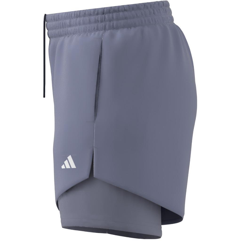 AEROREADY Made for Training Minimal Two-in-One Shorts, Purple, A901_ONE, large image number 10