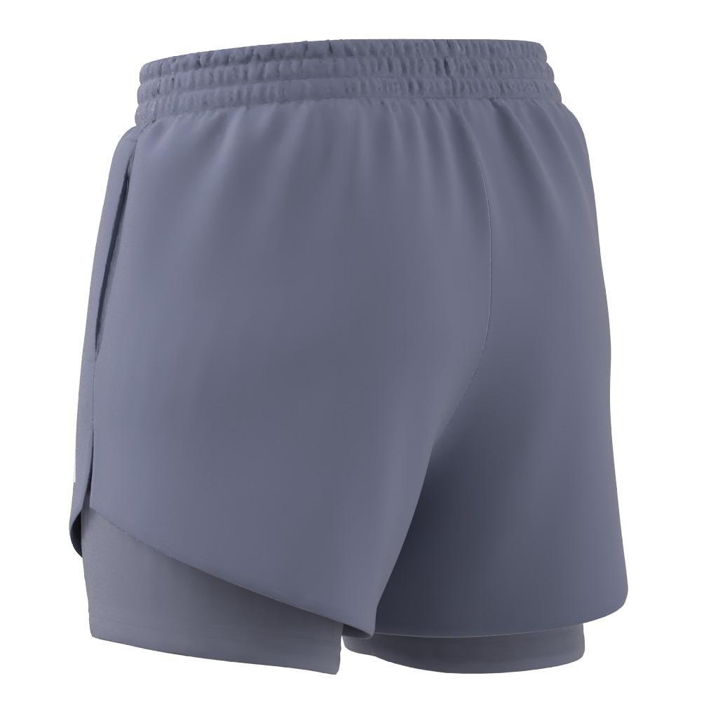 AEROREADY Made for Training Minimal Two-in-One Shorts, Purple, A901_ONE, large image number 11