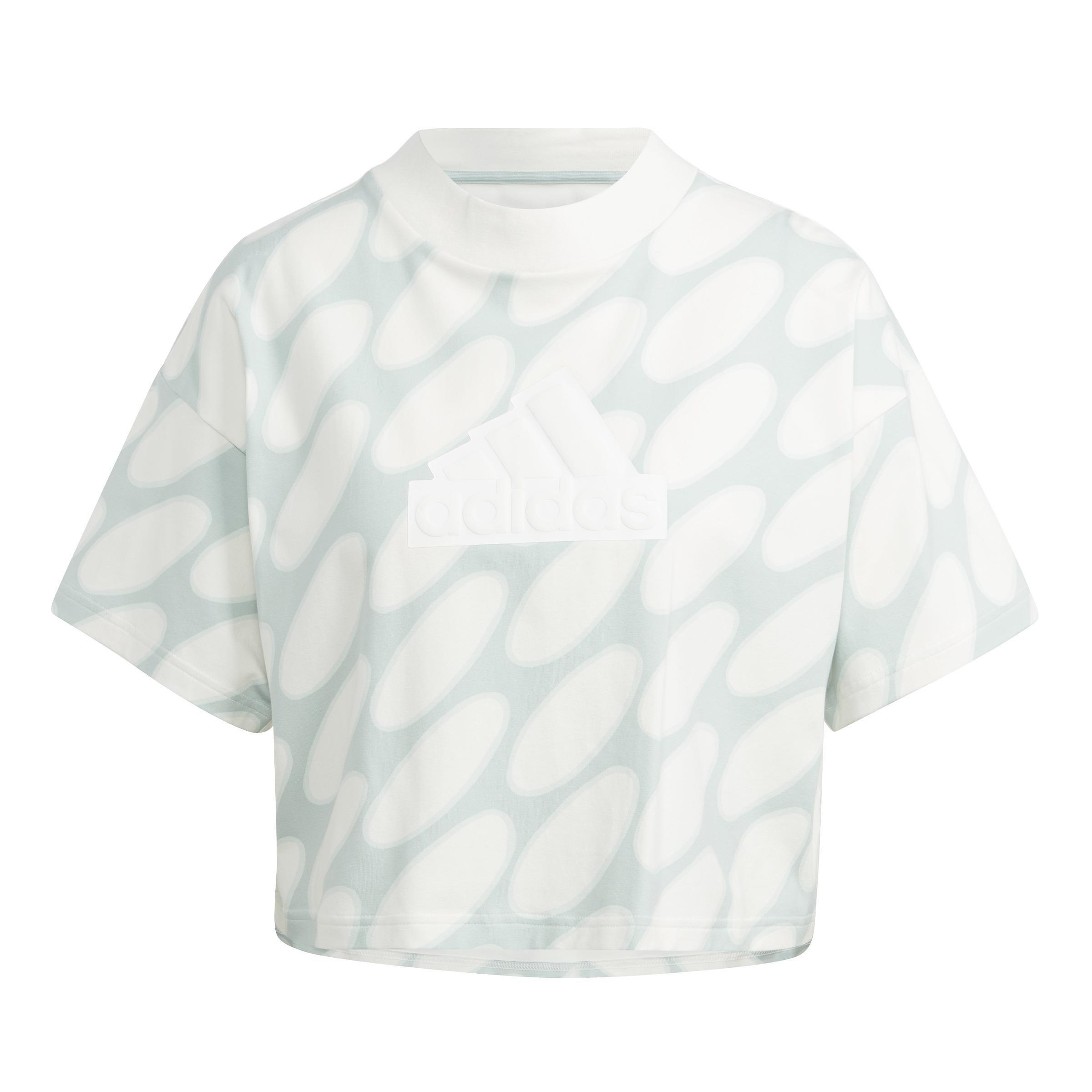 Marimekko Future Icons 3-Stripes T-Shirt, White, , large image number 0
