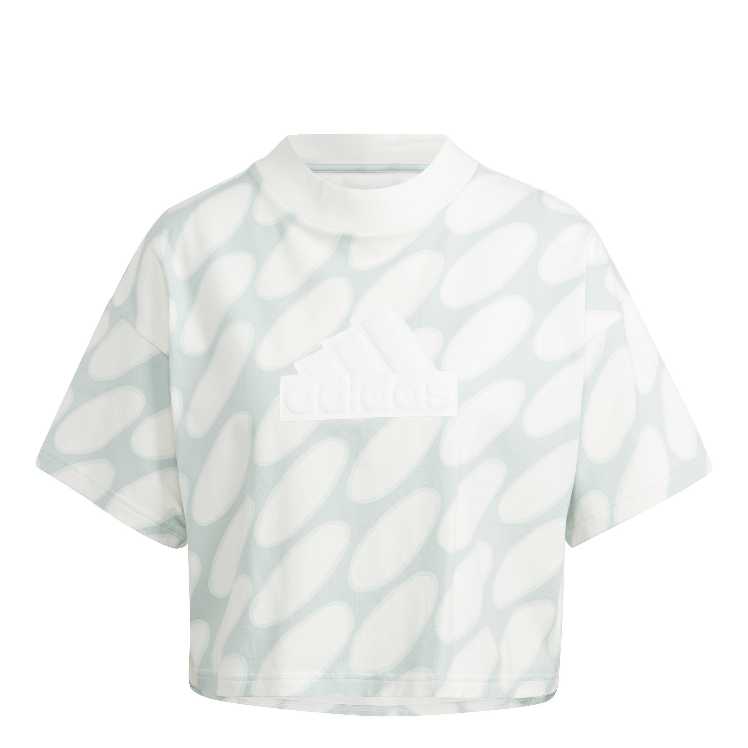 Marimekko Future Icons 3-Stripes T-Shirt, White, , large image number 1