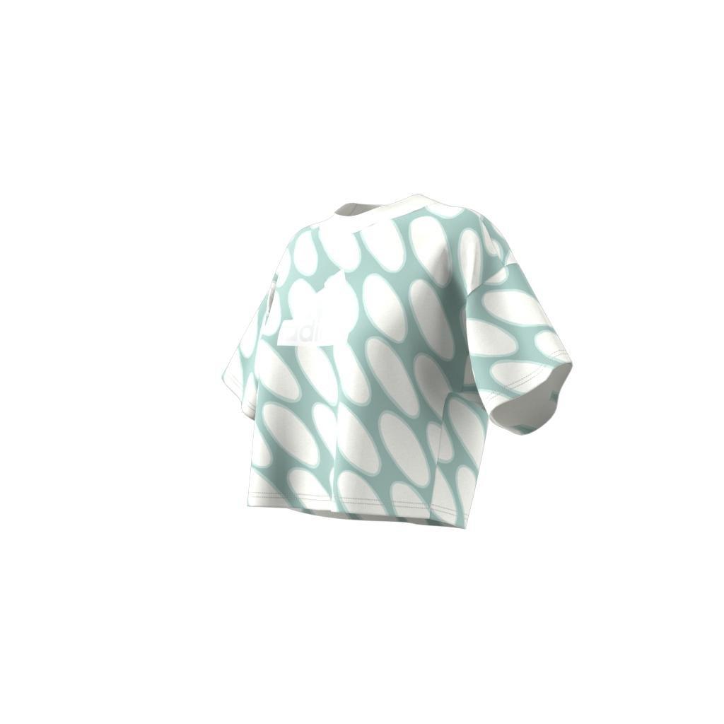 Marimekko Future Icons 3-Stripes T-Shirt, White, , large image number 7