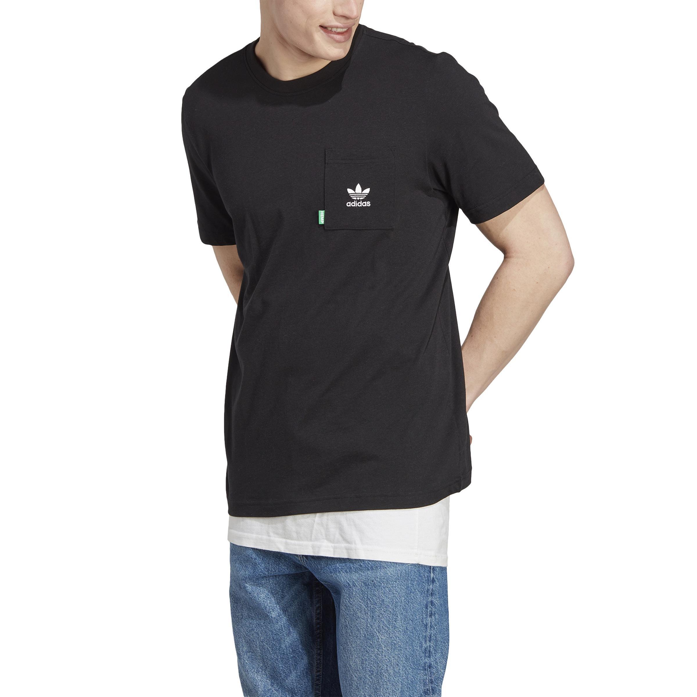 Essentials+ Made With Hemp T-Shirt, Black, A901_ONE, large image number 0