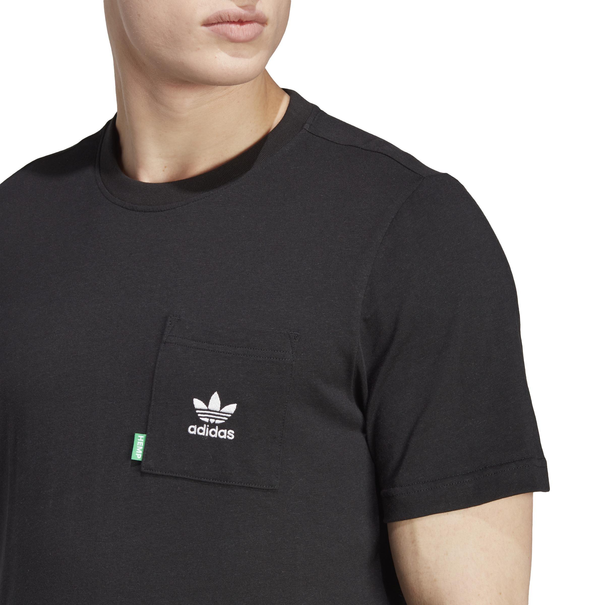 Essentials+ Made With Hemp T-Shirt, Black, , large image number 4