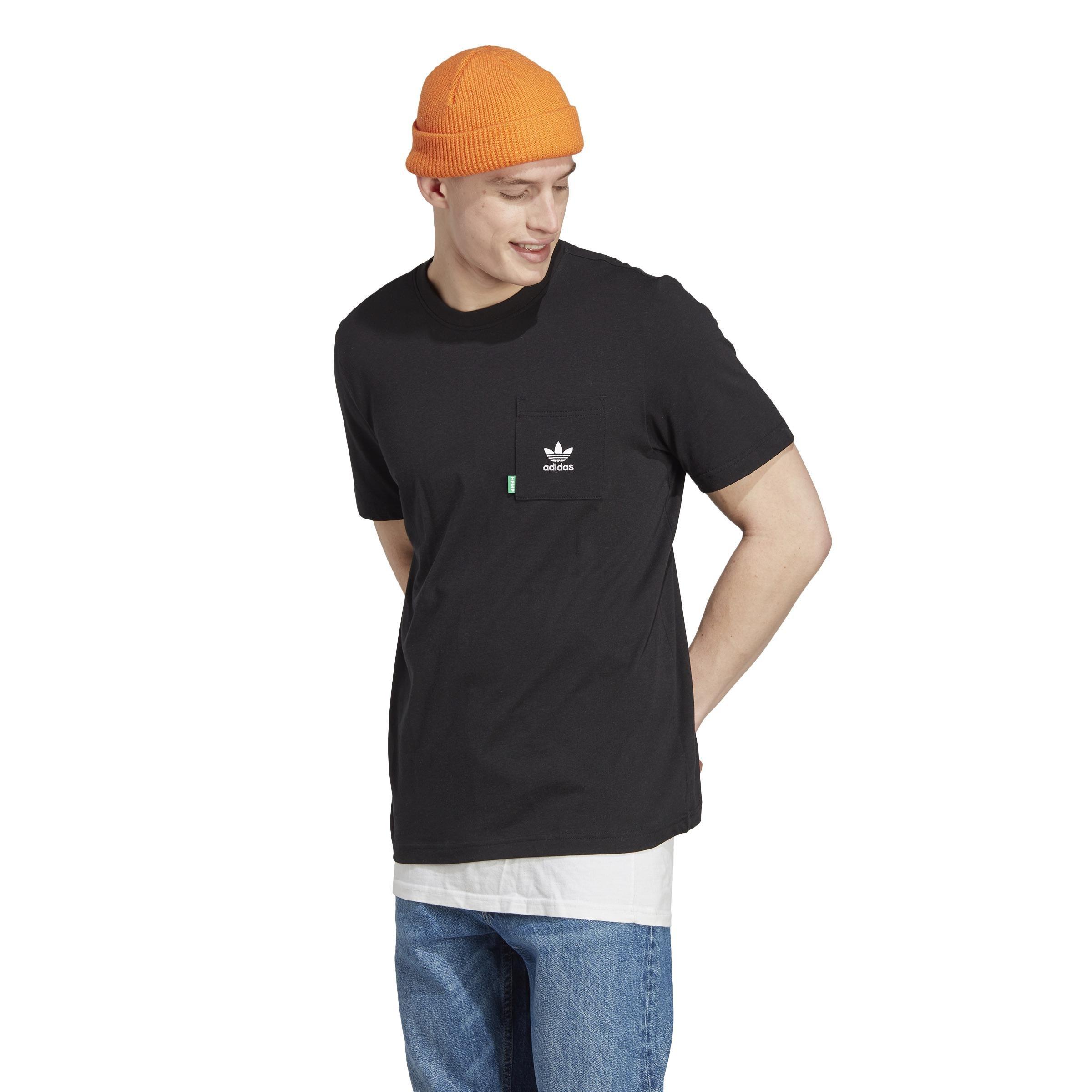 Essentials+ Made With Hemp T-Shirt, Black, , large image number 5