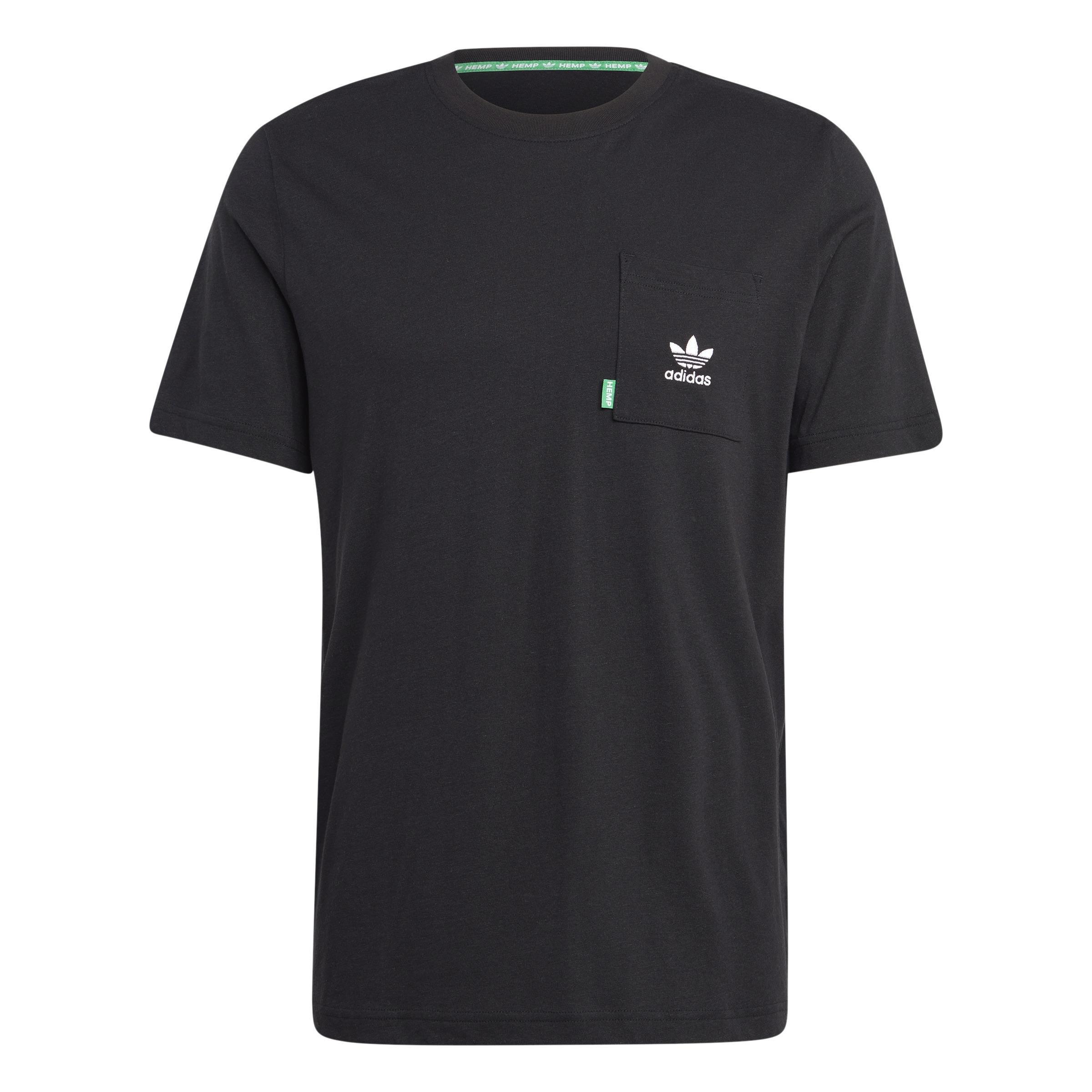 Essentials+ Made With Hemp T-Shirt, Black, , large image number 6