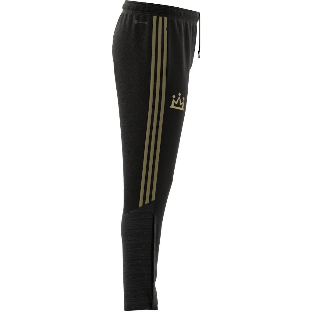 Salah Training Tracksuit Bottoms, Black, , large image number 9