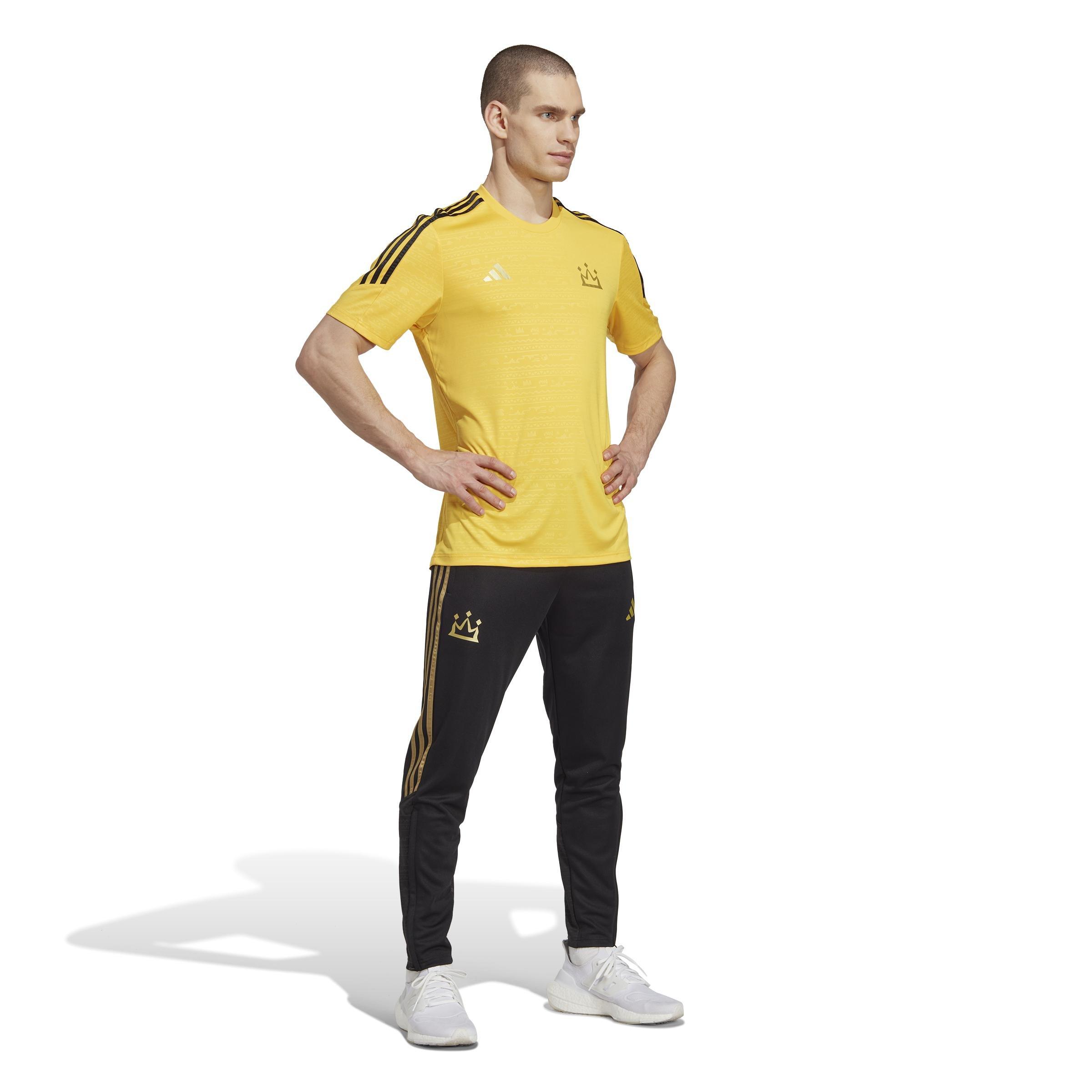 Salah Training Tracksuit Bottoms, Black, , large image number 10