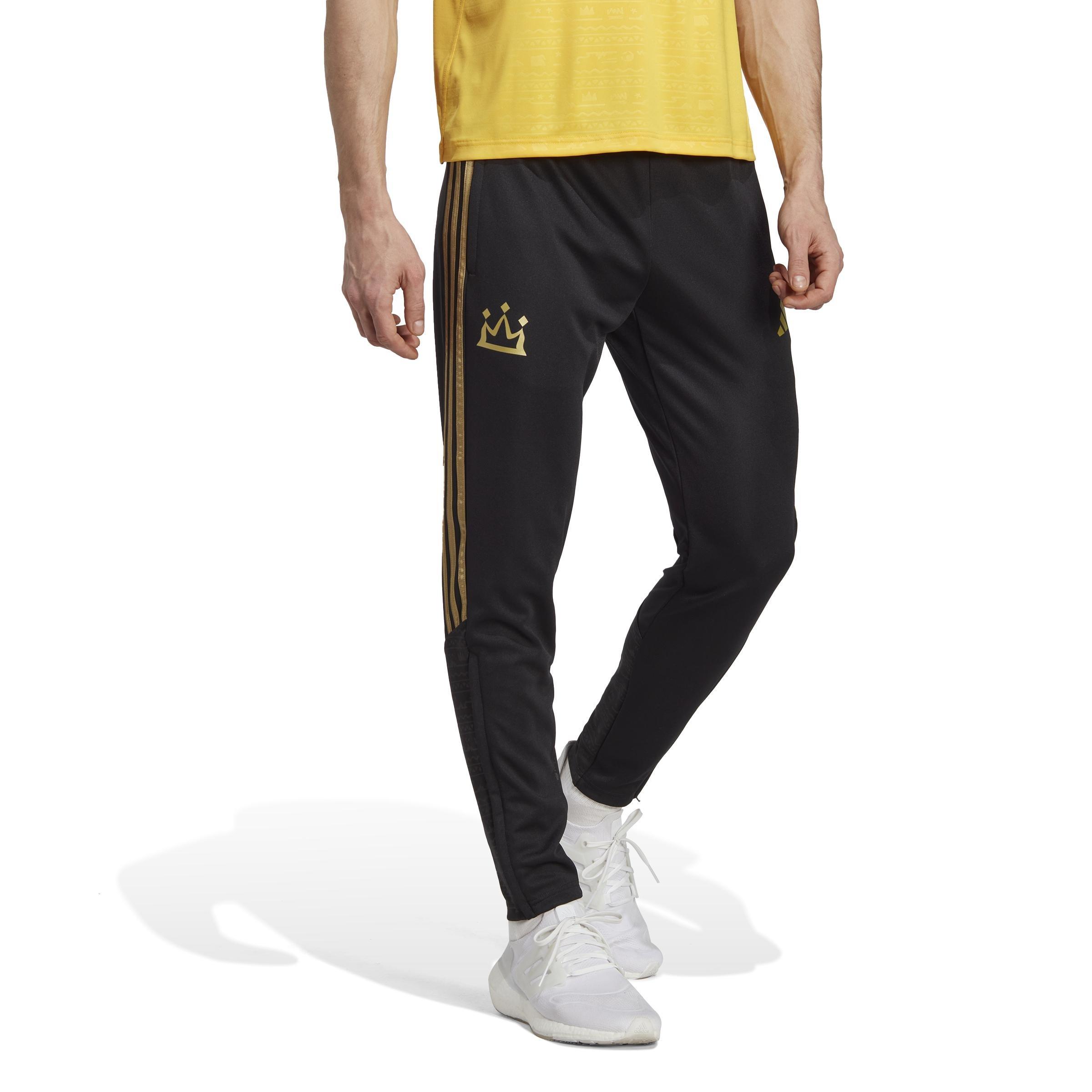 Salah Training Tracksuit Bottoms, Black, , large image number 12