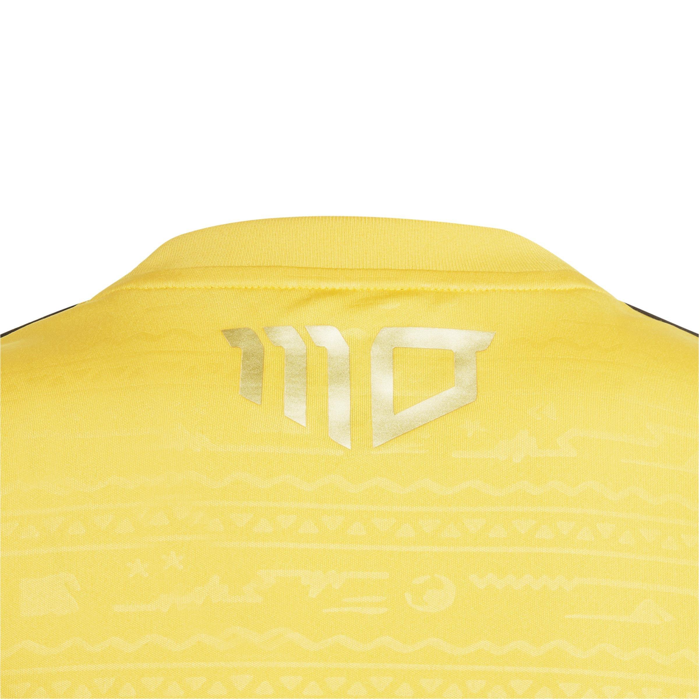 Unisex Kids Salah Training Jersey, Yellow, A901_ONE, large image number 5