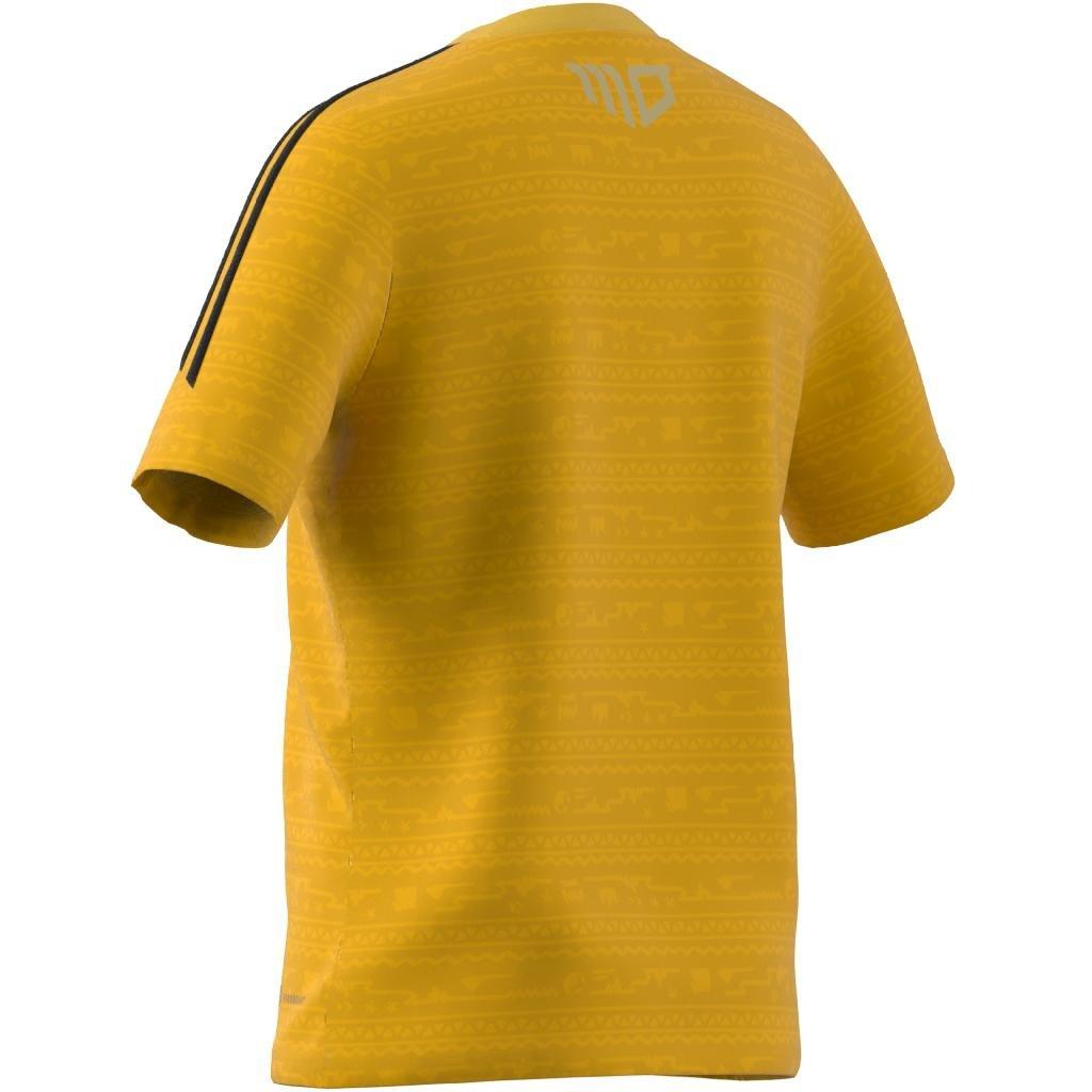 Unisex Kids Salah Training Jersey, Yellow, A901_ONE, large image number 7