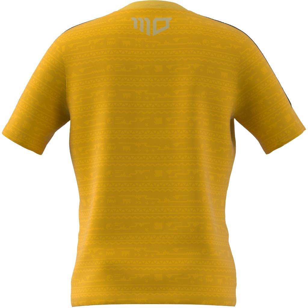 Unisex Kids Salah Training Jersey, Yellow, A901_ONE, large image number 13