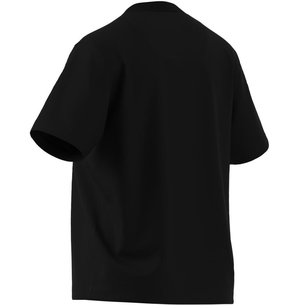 adidas by Stella McCartney TrueCasuals Regular Sportswear T-Shirt, Black, A901_ONE, large image number 4