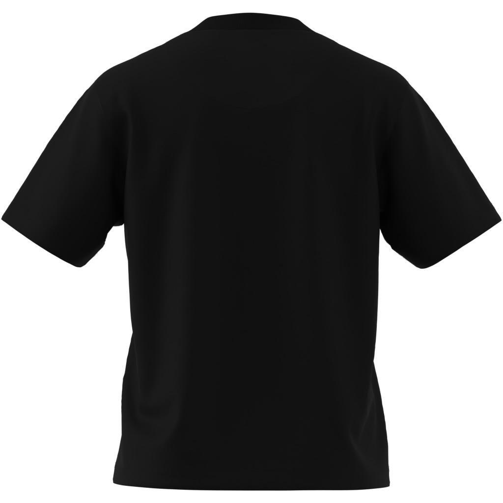 adidas by Stella McCartney TrueCasuals Regular Sportswear T-Shirt, Black, A901_ONE, large image number 6