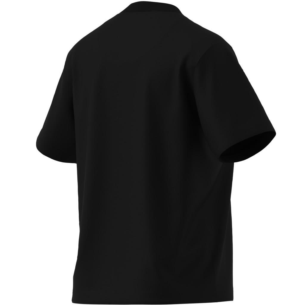 adidas by Stella McCartney TrueCasuals Regular Sportswear T-Shirt, Black, A901_ONE, large image number 8