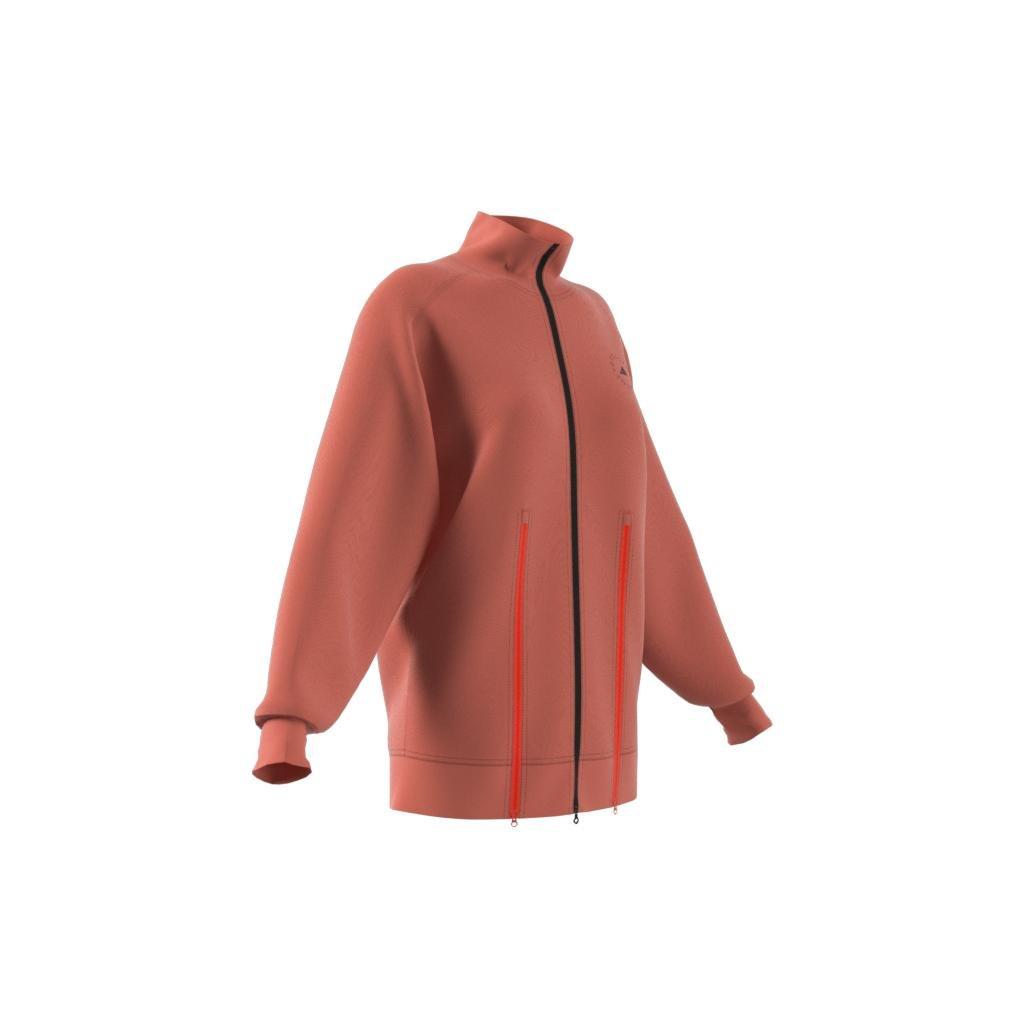 By Stella Mccartney Truecasuals Sportswear Track Top, Brown, , large image number 7