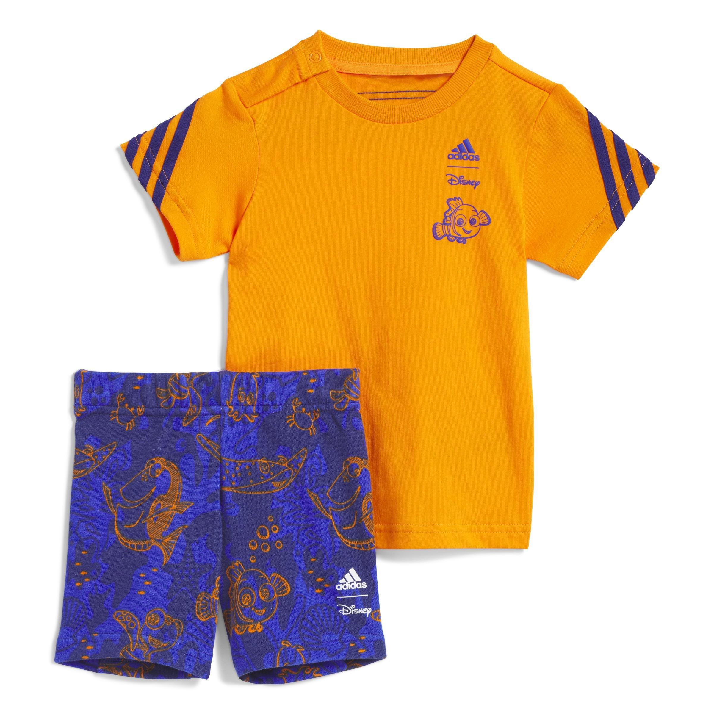 Unisex Kids Finding Nemo Tee Set, Orange, A901_ONE, large image number 0