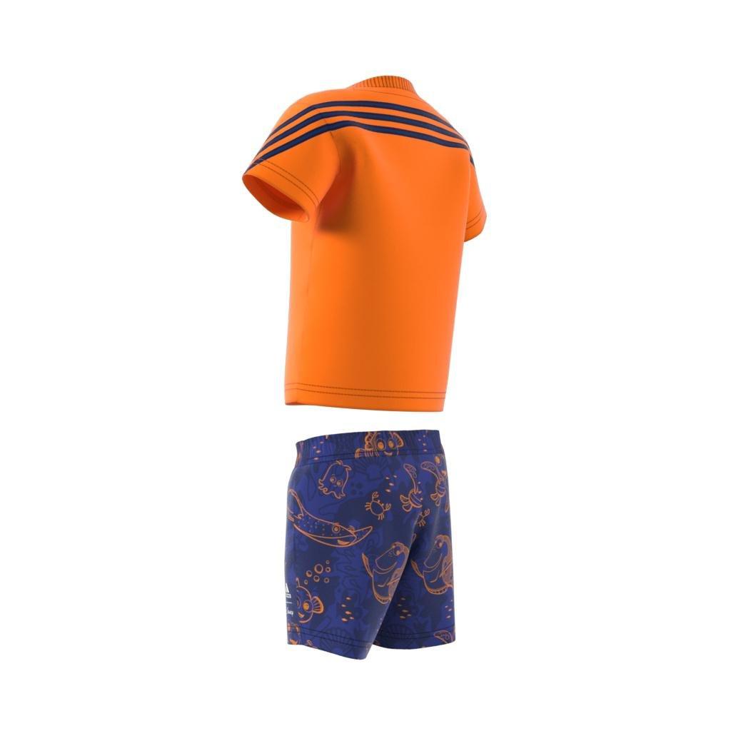 Unisex Kids Finding Nemo Tee Set, Orange, A901_ONE, large image number 4