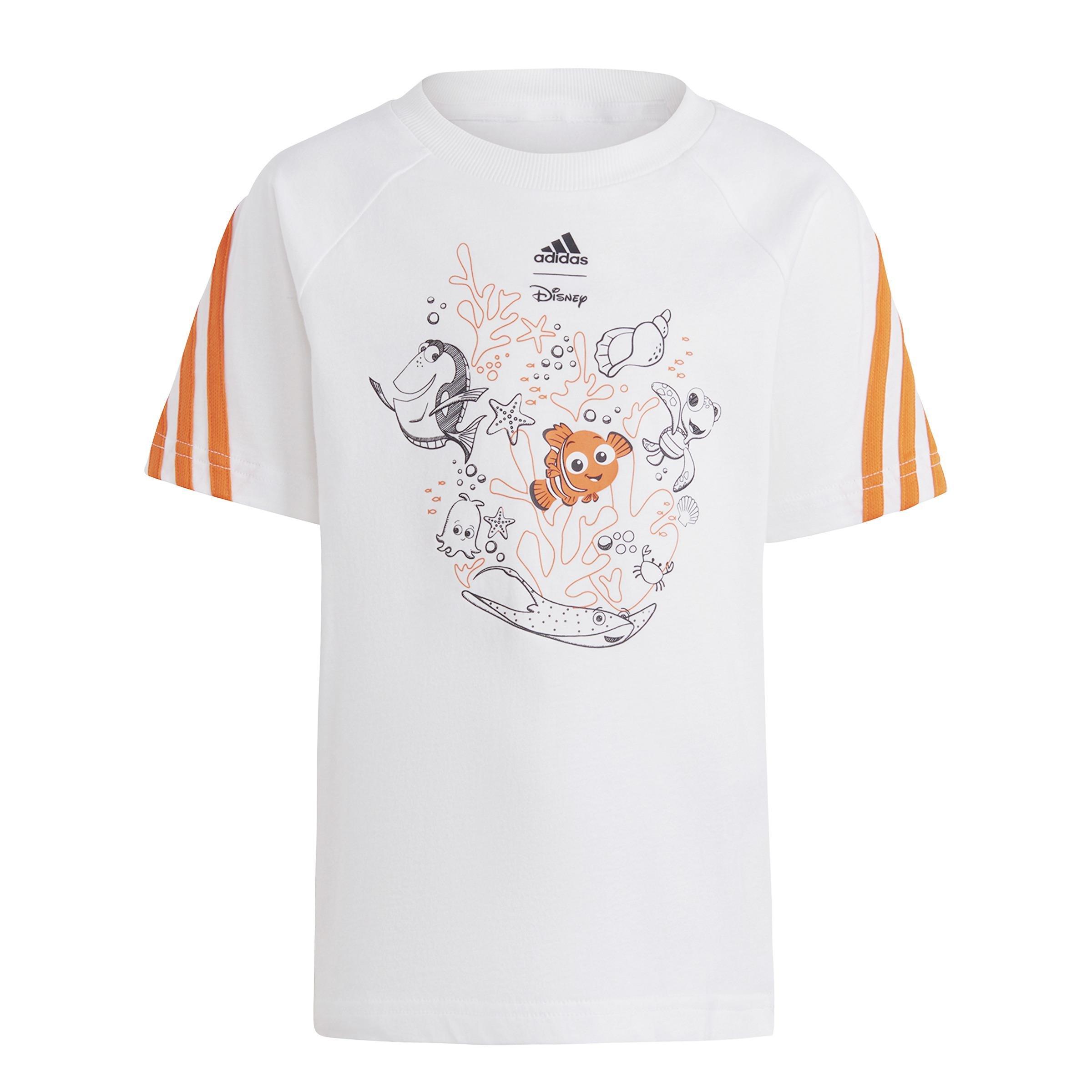 Unisex Kids Finding Nemo Tee Set, White, , large image number 0