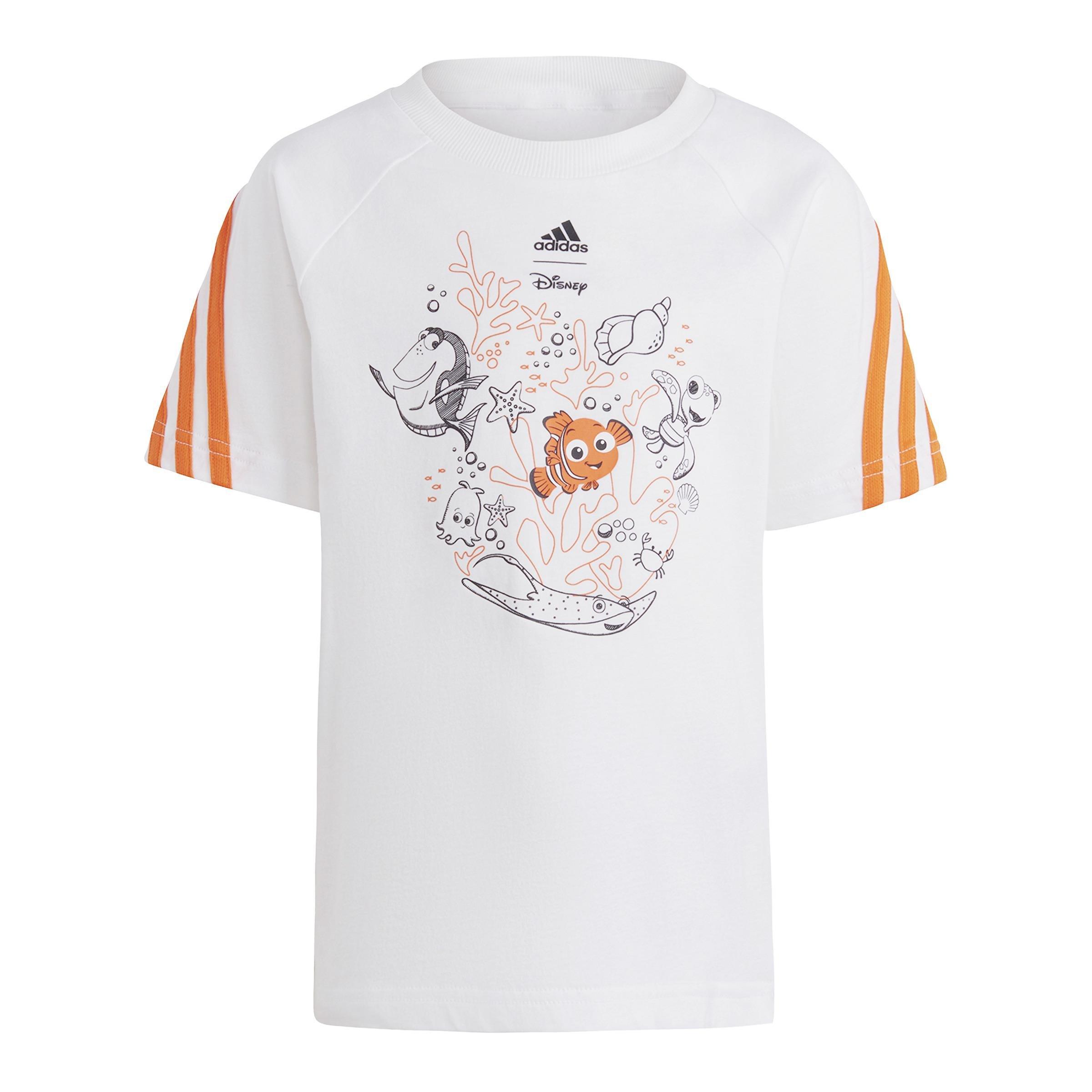 Unisex Kids Finding Nemo Tee Set, White, , large image number 1