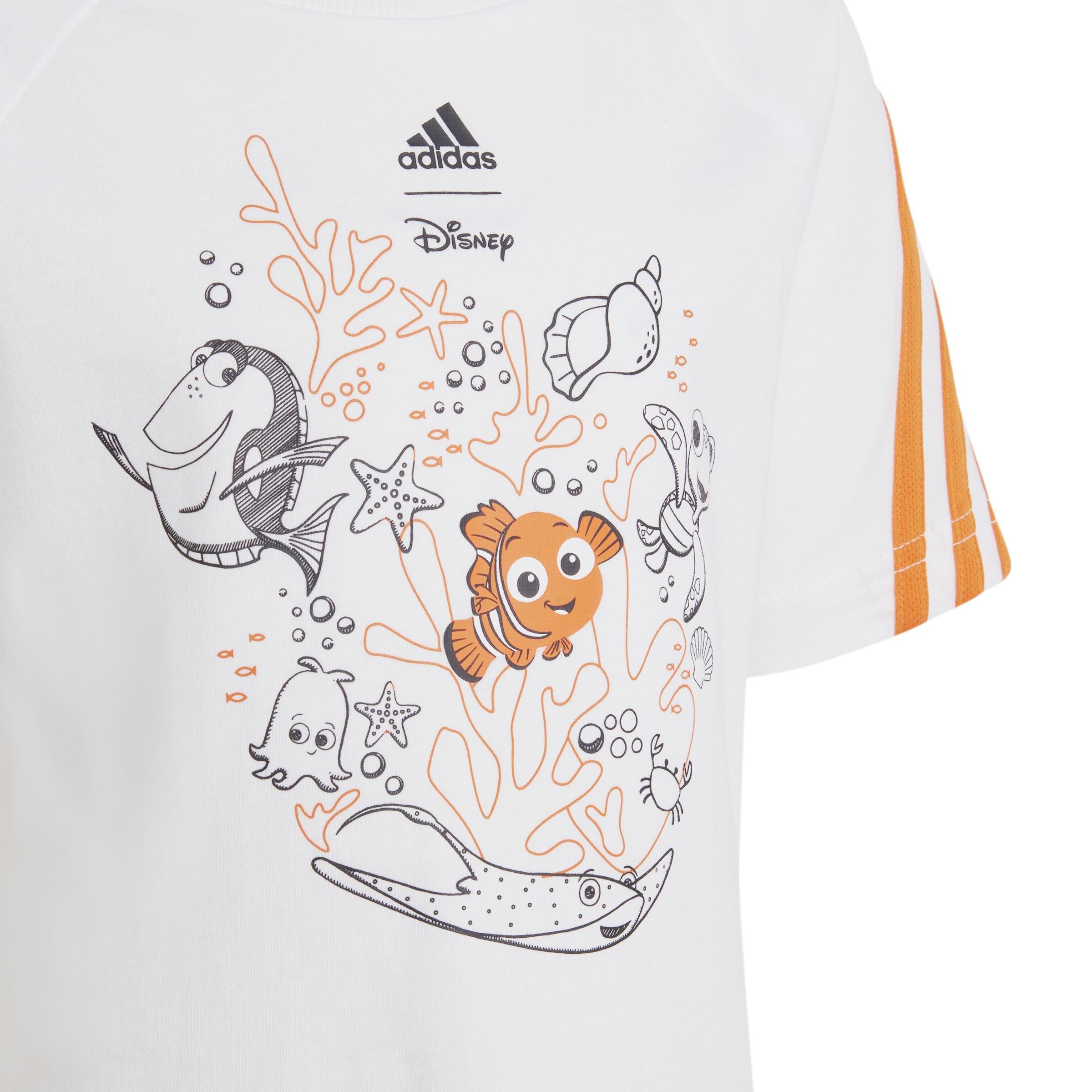 Unisex Kids Finding Nemo Tee Set, White, , large image number 5