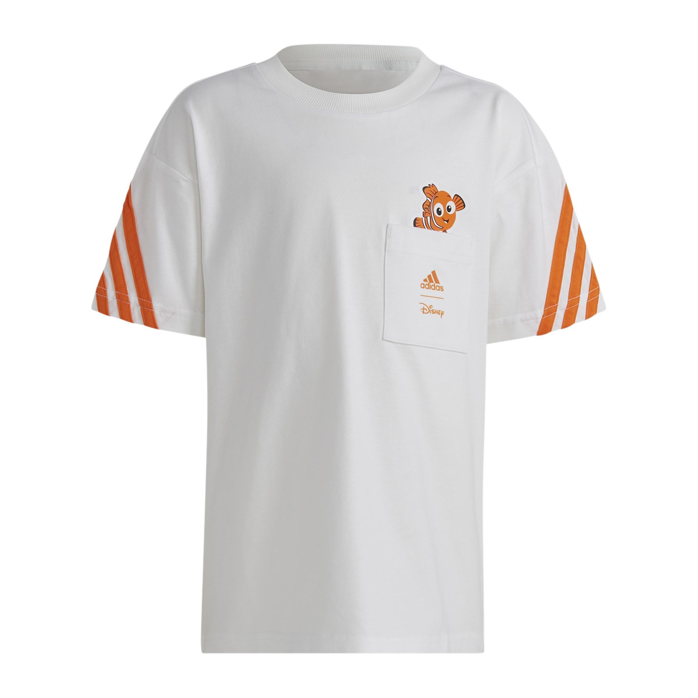 Unisex Kids Finding Nemo T-Shirt, White, A901_ONE, large image number 0