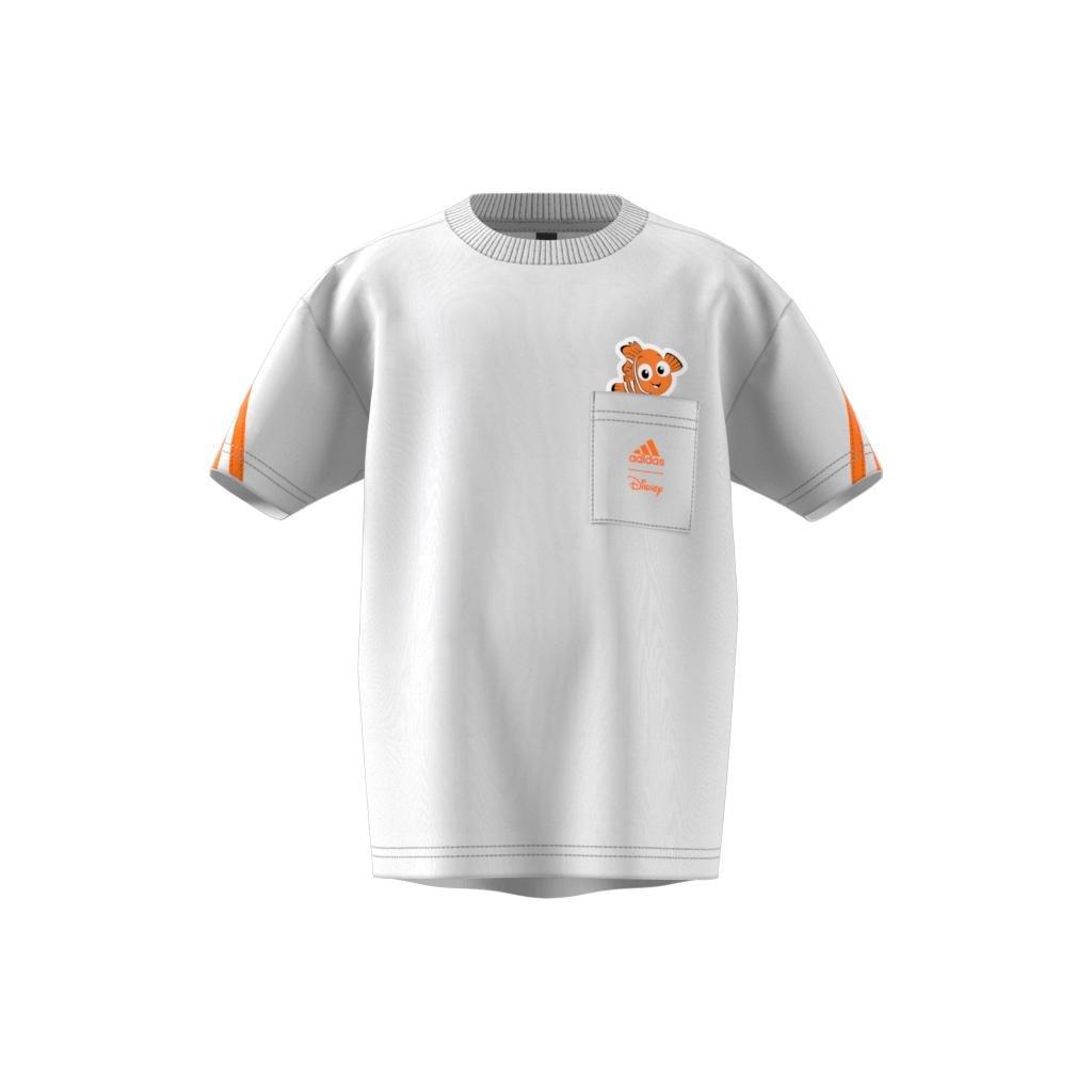 Unisex Kids Finding Nemo T-Shirt, White, A901_ONE, large image number 11