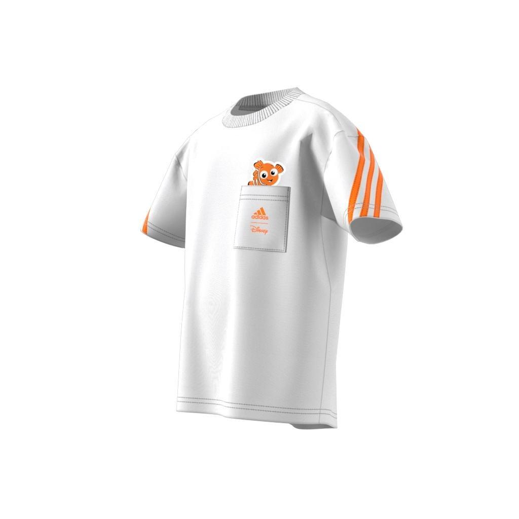 Unisex Kids Finding Nemo T-Shirt, White, A901_ONE, large image number 13
