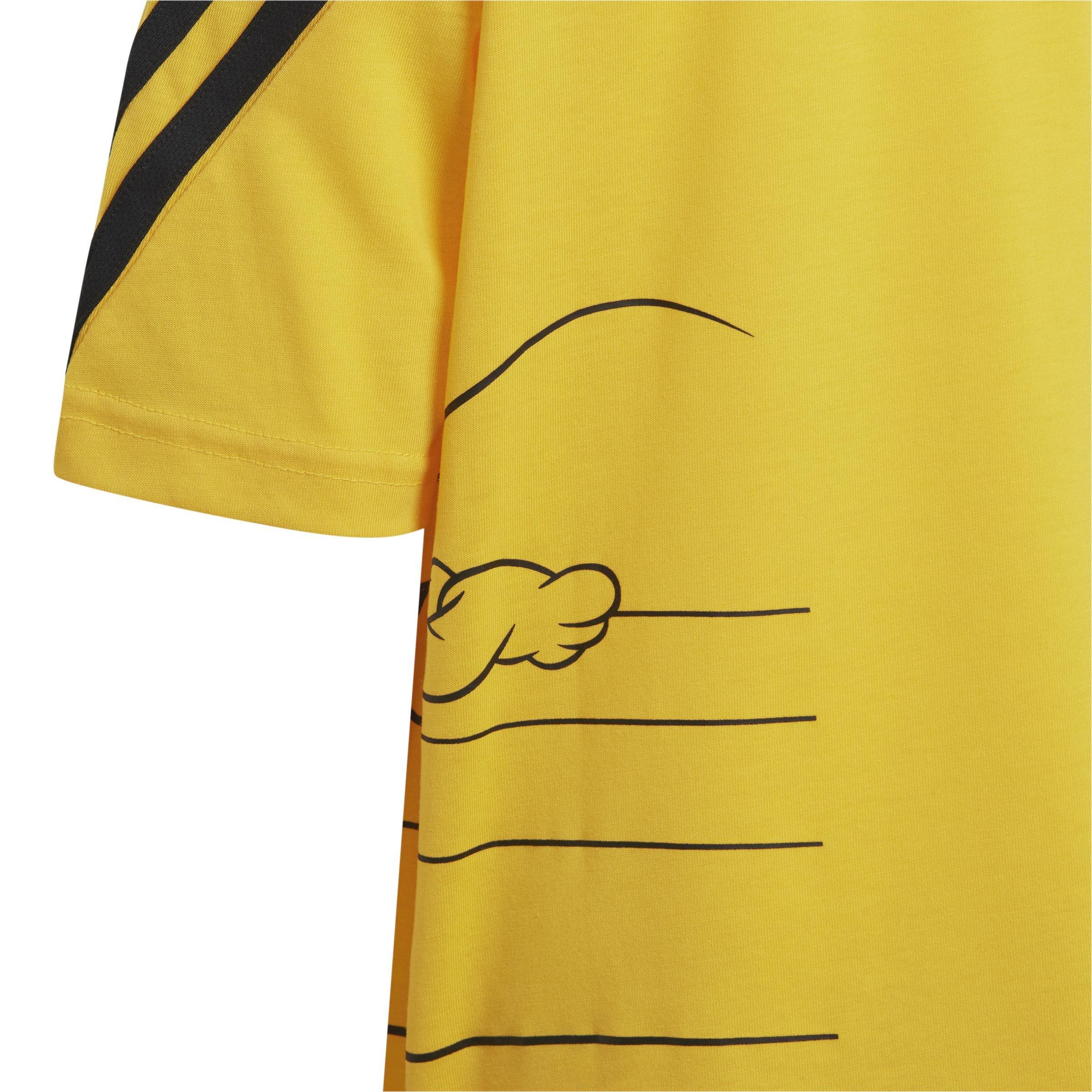 Unisex Kids Disney Mickey Mouse T-Shirt, Yellow, A901_ONE, large image number 4